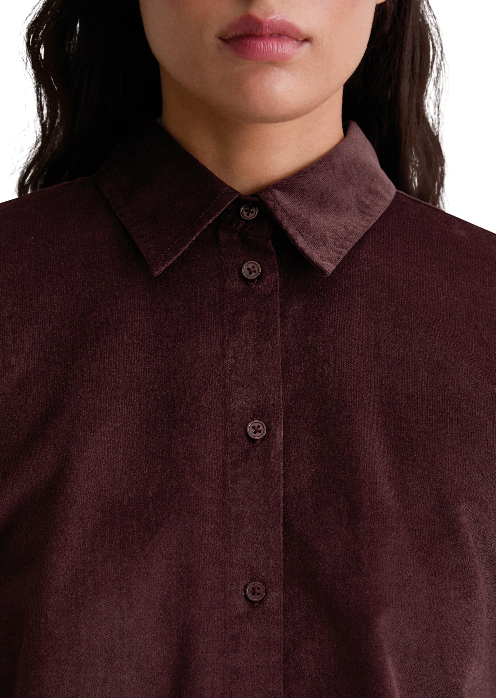 Marc O'Polo Langarmbluse »aus Organic-Cotton-Viskose-Mix«