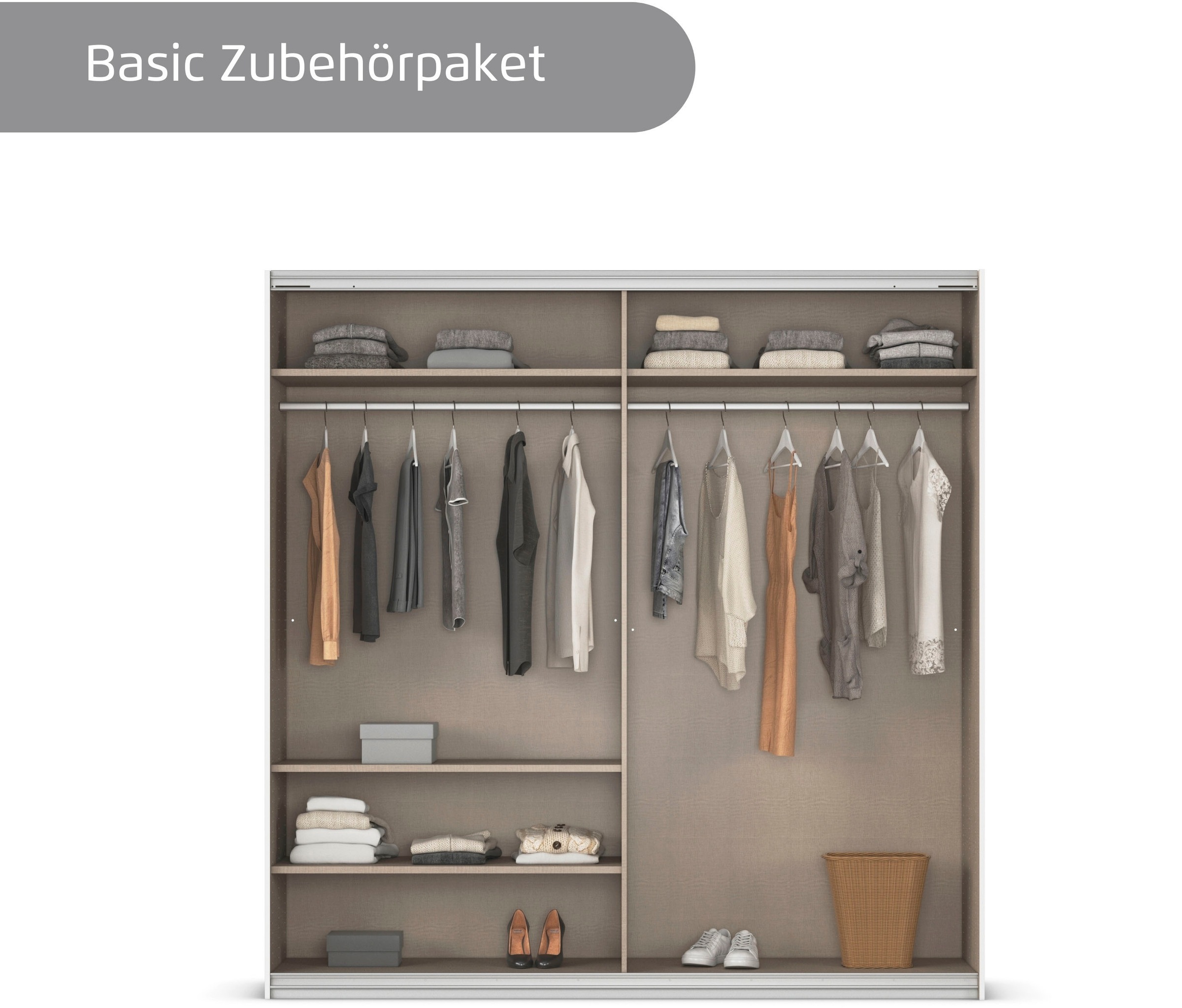Thumbnail - INOSIGN BY RAUCH Schwebetürenschrank "Kleiderschrank Schrank Garderobe Schlafzimmerschrank THANOS" in 3 verschiedenen Au...