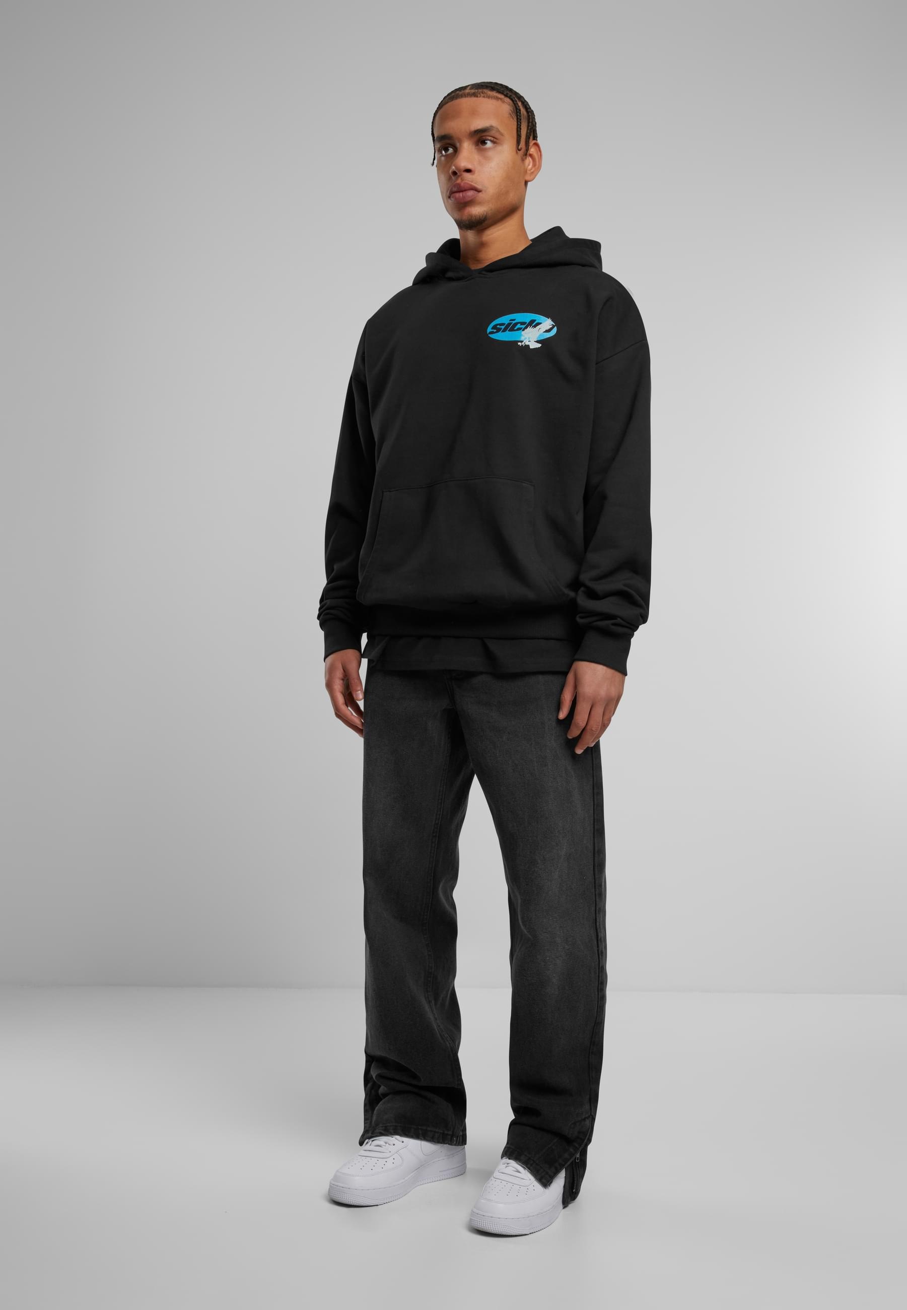 Upscale by Mister Tee Kapuzensweatshirt »Upscale by Mister Tee Sick Eagle Ultra Heavy Oversize Hoodie«, (1 tlg.)