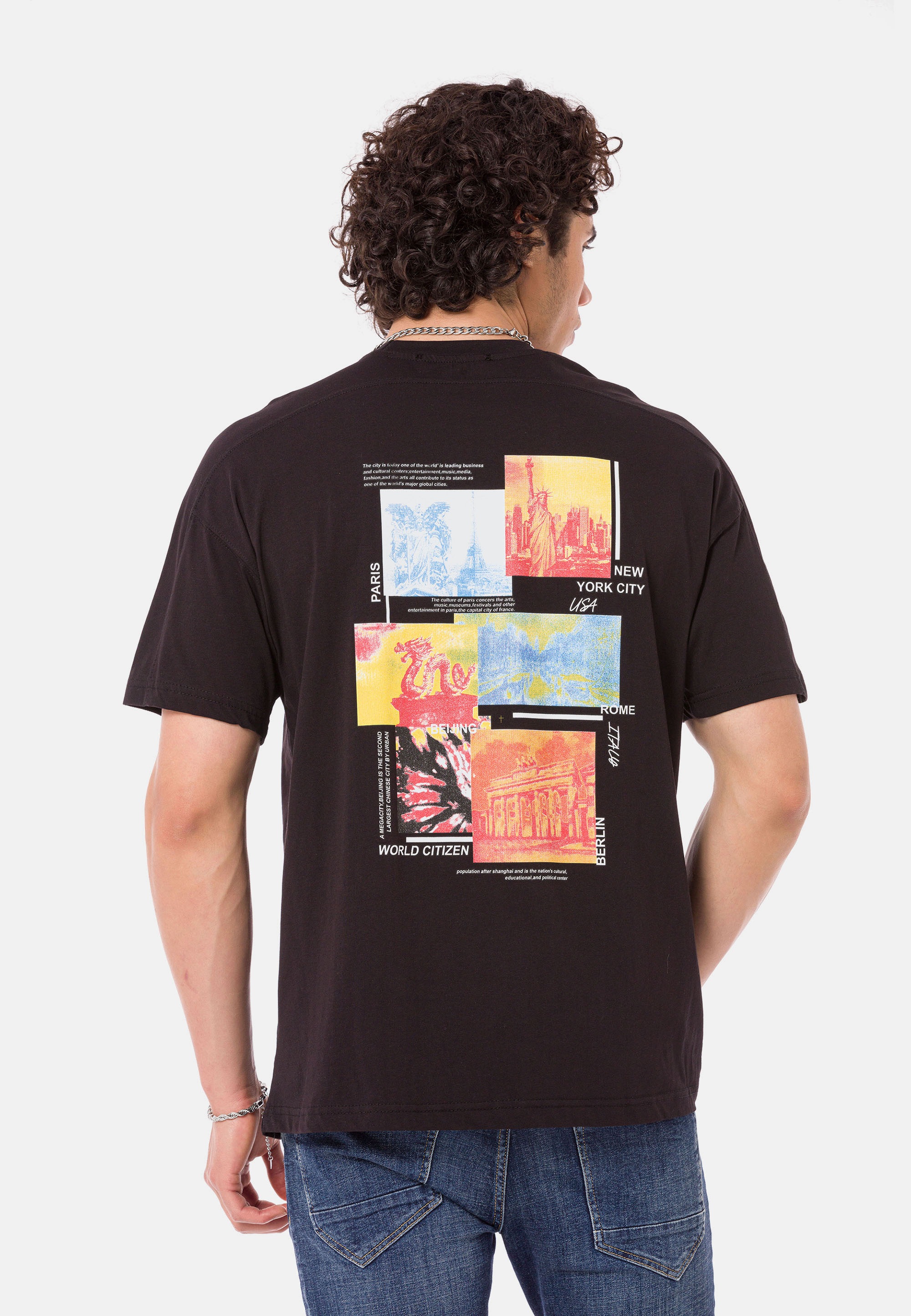 für großem T-Shirt mit BAUR ▷ RedBridge »Halesowen«, Rückenprint |