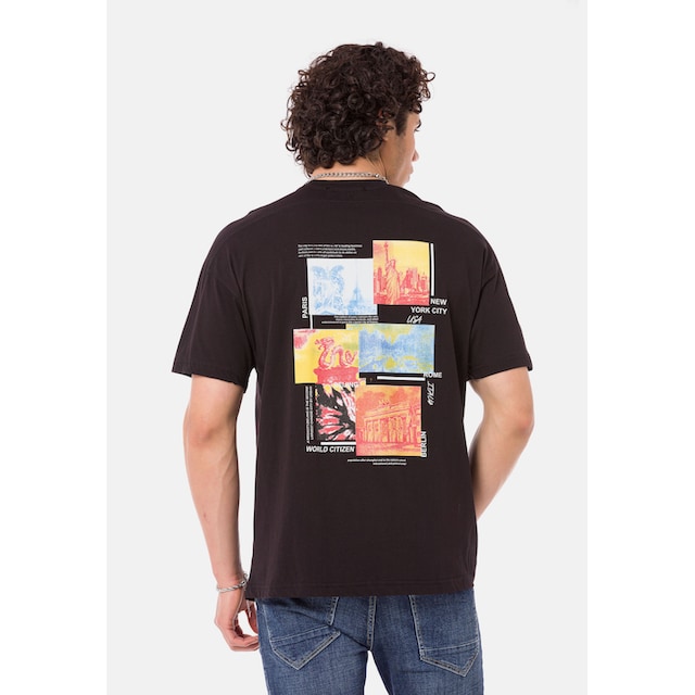 RedBridge T-Shirt »Halesowen«, mit großem Rückenprint ▷ für | BAUR