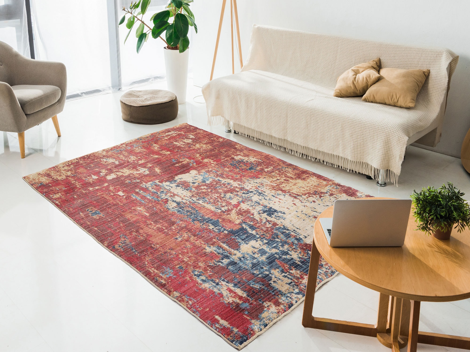GALLERY M branded by Musterring Teppich "Corso" rechteckig 8 mm Höhe Kurzfl günstig online kaufen