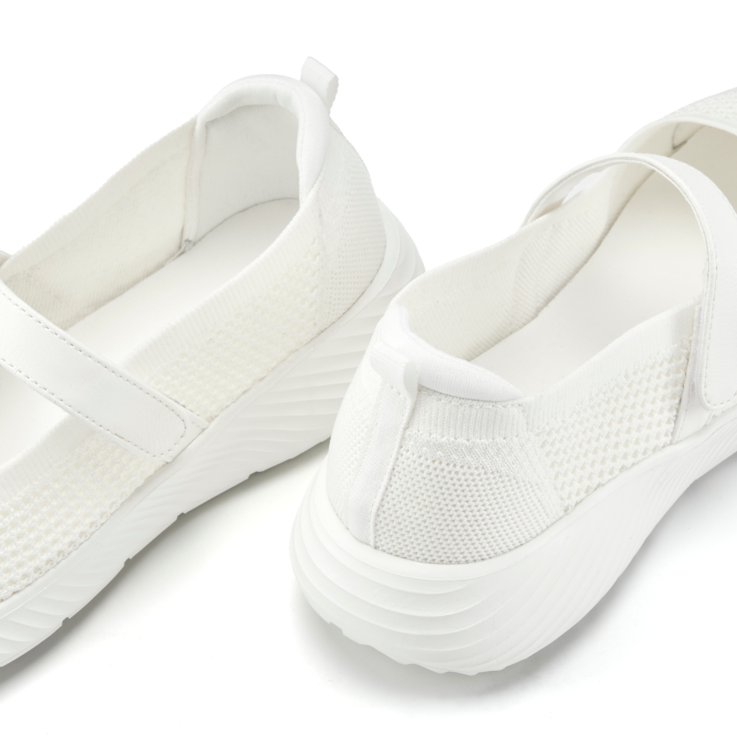 Vivance Sneaker Ballerinas »Sneaker-Ballerina, Slipper, Mary-Jane-Sneaker«  Mesh-Optik mit Klettriemen und Fersenpolsterung VEGAN