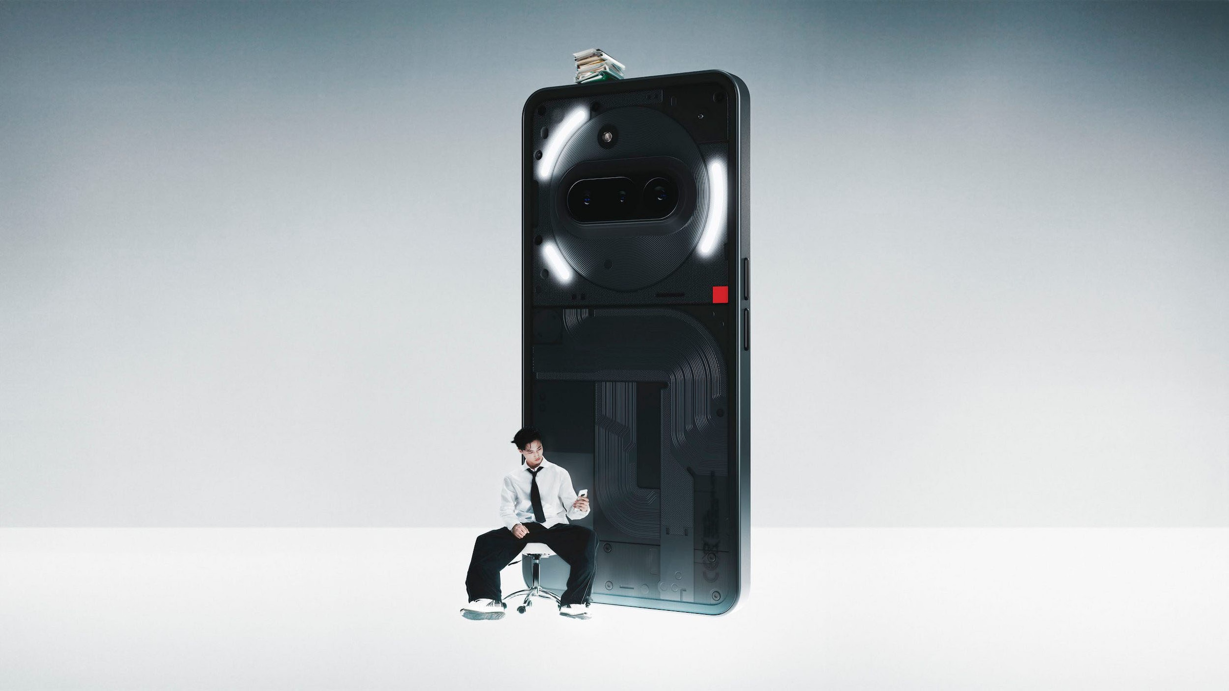 NOTHING Smartphone »PHONE (3a)« schwarz