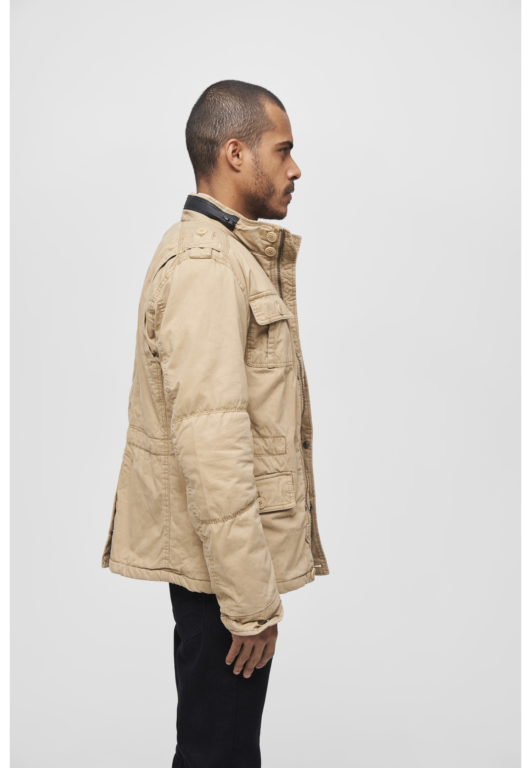 Brandit Allwetterjacke »Brandit Herren Britannia Winter Jacket« 1 Stk. tlg. ohne Kapuze