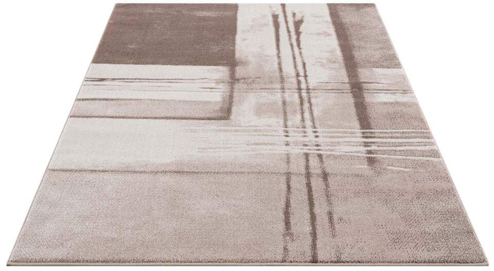 Carpet City Teppich »Moda«, rechteckig, 11 mm Höhe, Kurzflor, Modern, Geo-Muster, Weicher Flor