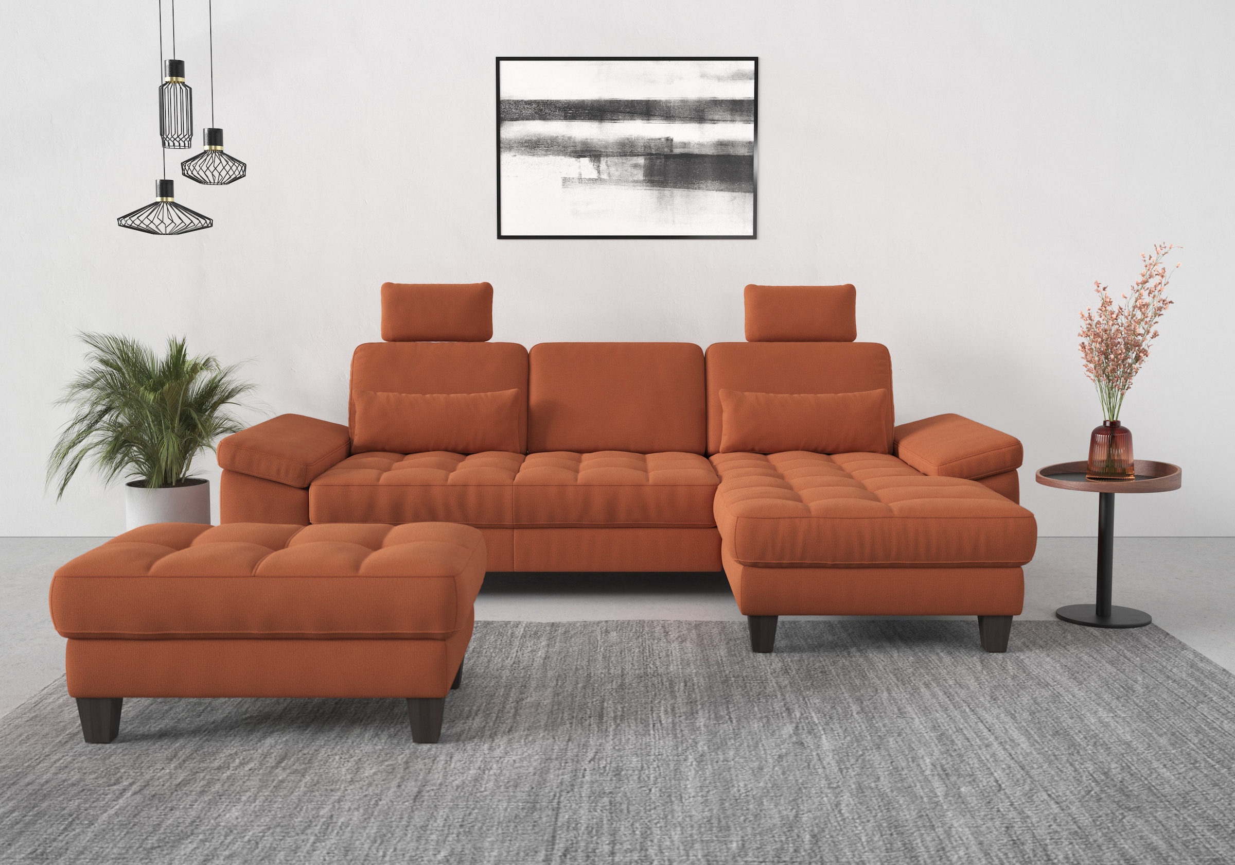 sit&more Stauraumhocker »Westham«, wahlewise mit/ohne Federkern