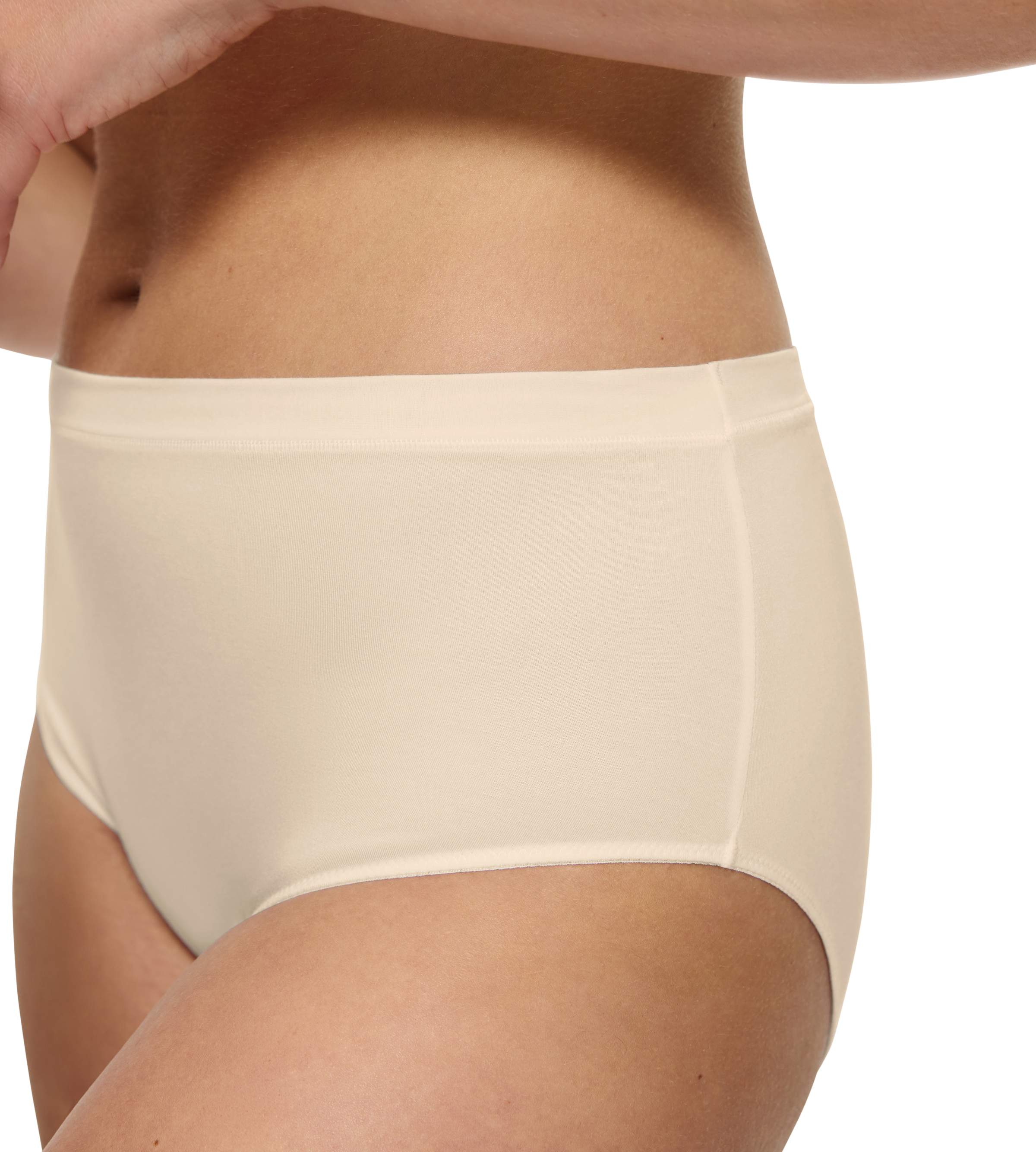 Triumph Slip »Sense of Modal Midi 2P«, (2er Pack), nahezu unsichtbar