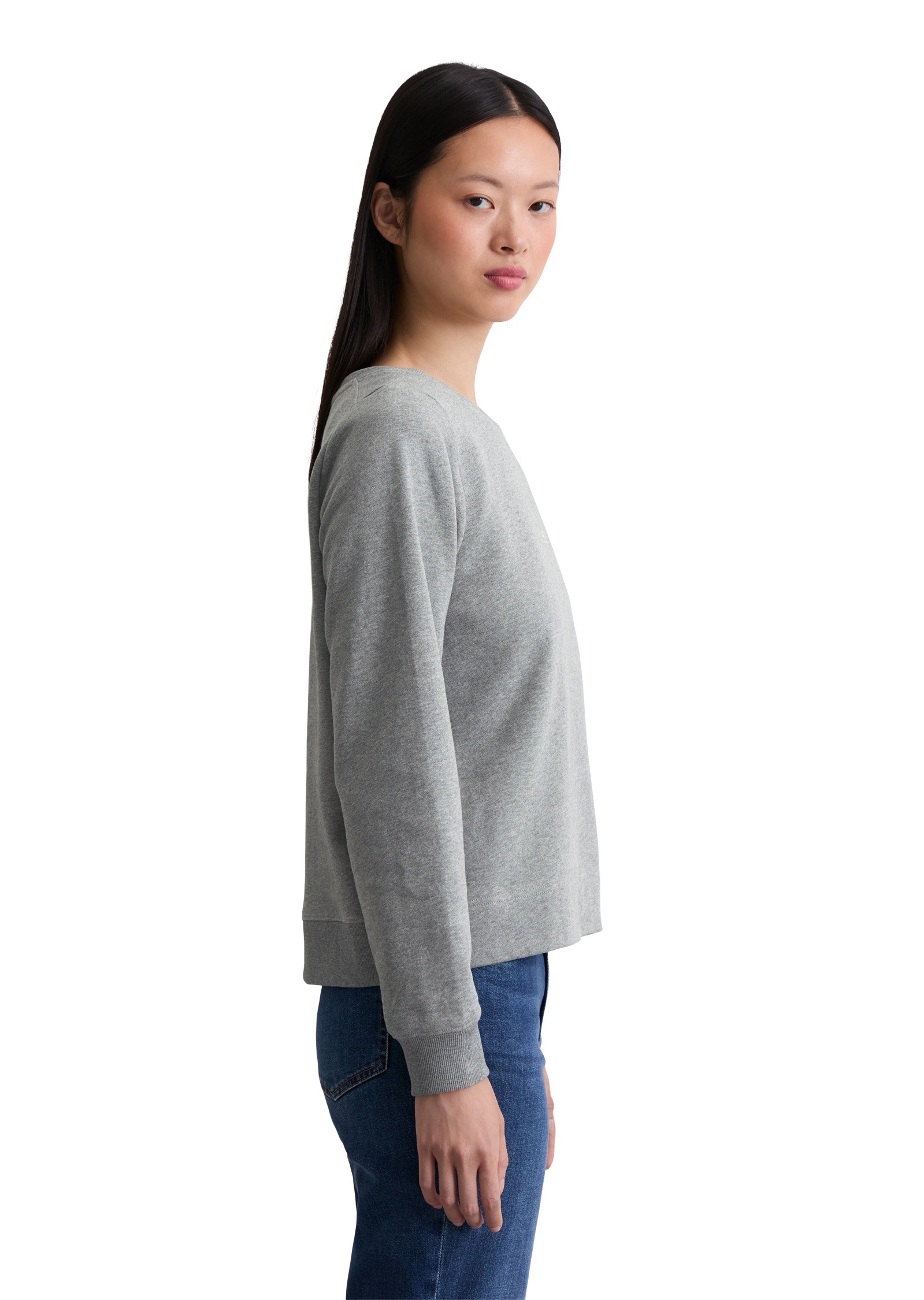 Marc OPolo Sweatshirt "mit gepeachter Oberfläche" günstig online kaufen