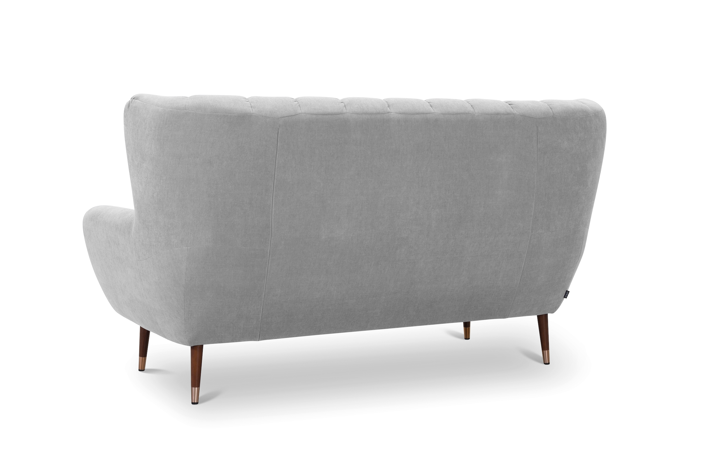 exxpo - sofa fashion 3-Sitzer »Polly, bequem mit hoher Rückenlehne, hohe Füße, Ohrensesselcouch«, Küchensofa, mit hochwertigen Bezügen