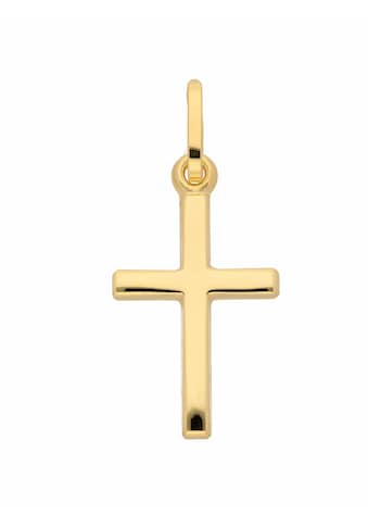 Adelia´s Kettenanhänger »333 Gold Kreuz Anhänger«, Goldschmuck für Damen & Herren kaufen