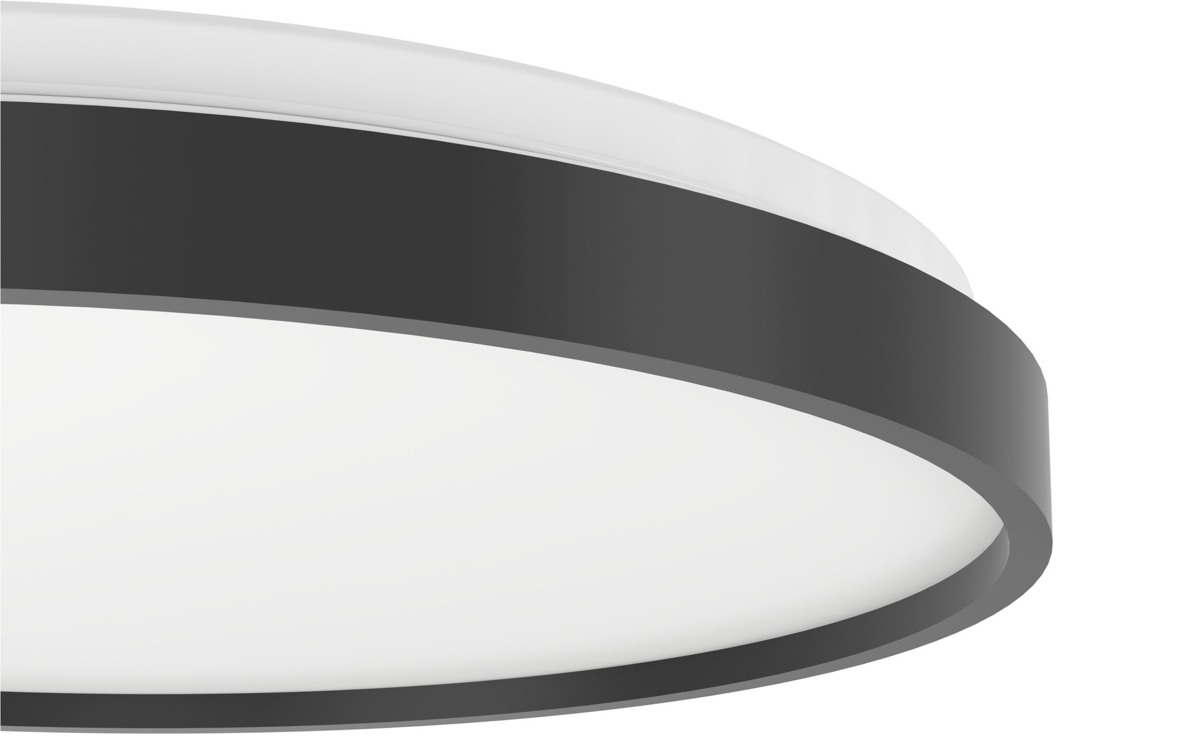 EGLO LED Deckenleuchte »MOZONCILLO-Z Deckenlampe, Disco-Modus, ZigBee 3.0, Wohnzimmerlampe« LED-Modul 1 Stk. RGB | warmweiß - kaltweiß Fernbedienung inkl., App / Sprachsteuerung Alexa, H: 6,5cm x D: 40 cm