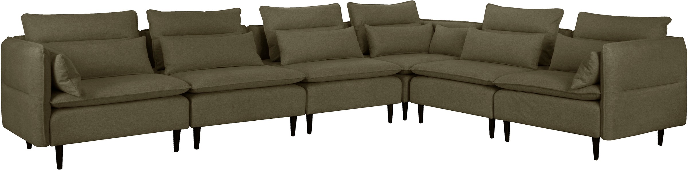 andas Ecksofa »ALVIK L-Form«, zusammengesetzt aus Modulen, erweiterbar mit Modulen der Serie