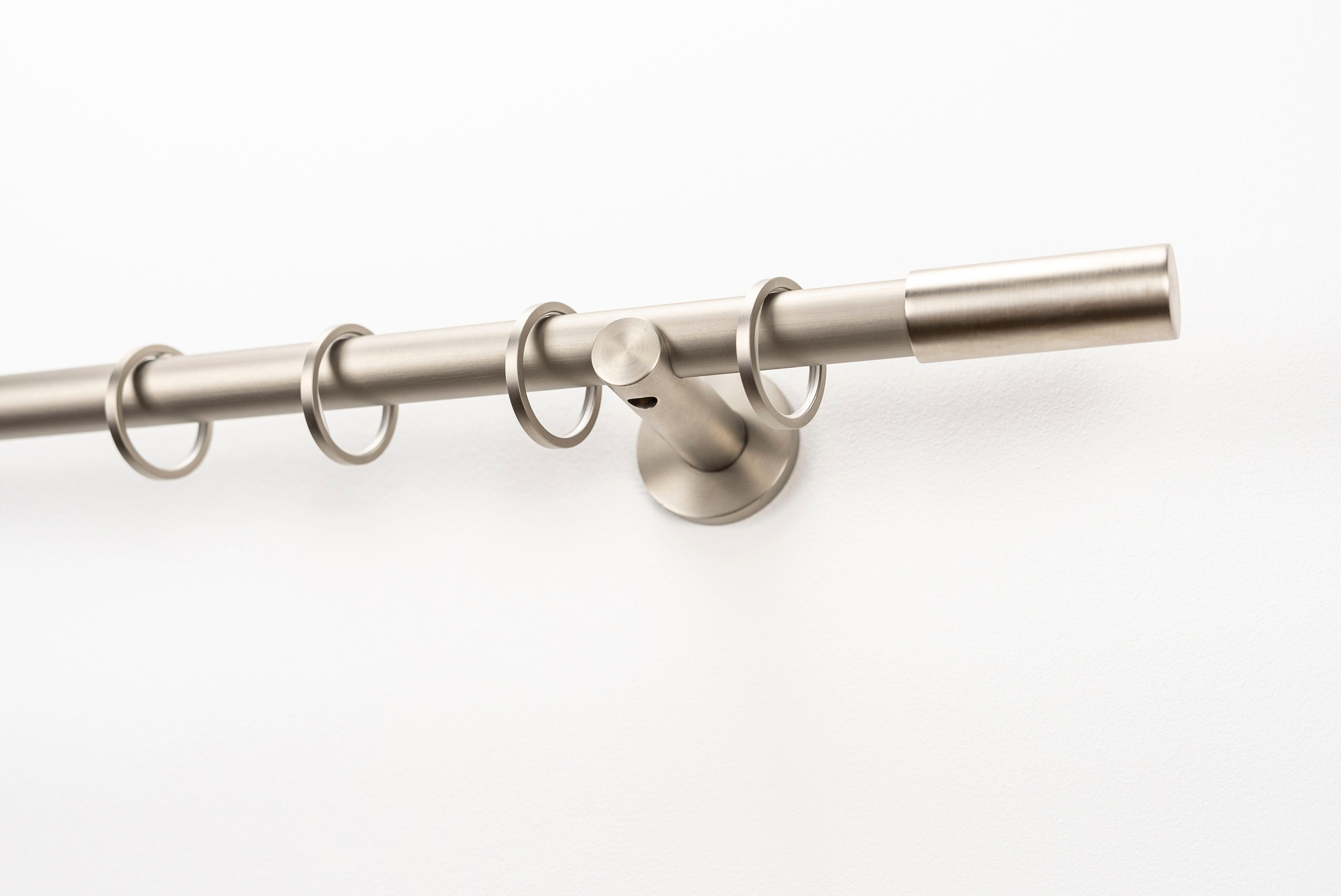 GARESA Gardinenstange "EASY" Ø 20 mm 1 läufig-läufig Wunschmaßlänge Vorhang günstig online kaufen