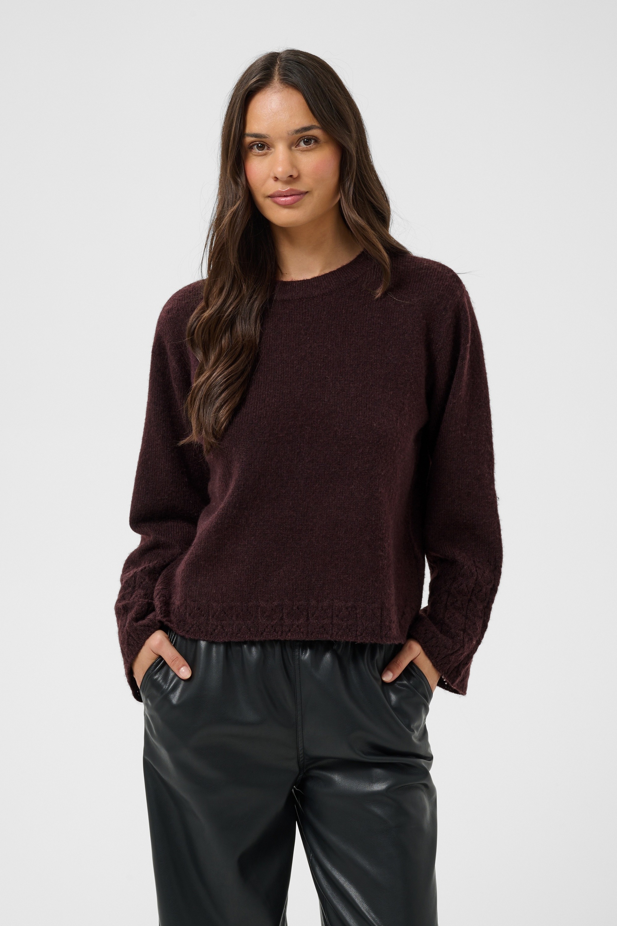 KAFFE Strickpullover »Damen Strickpullover KAgro«