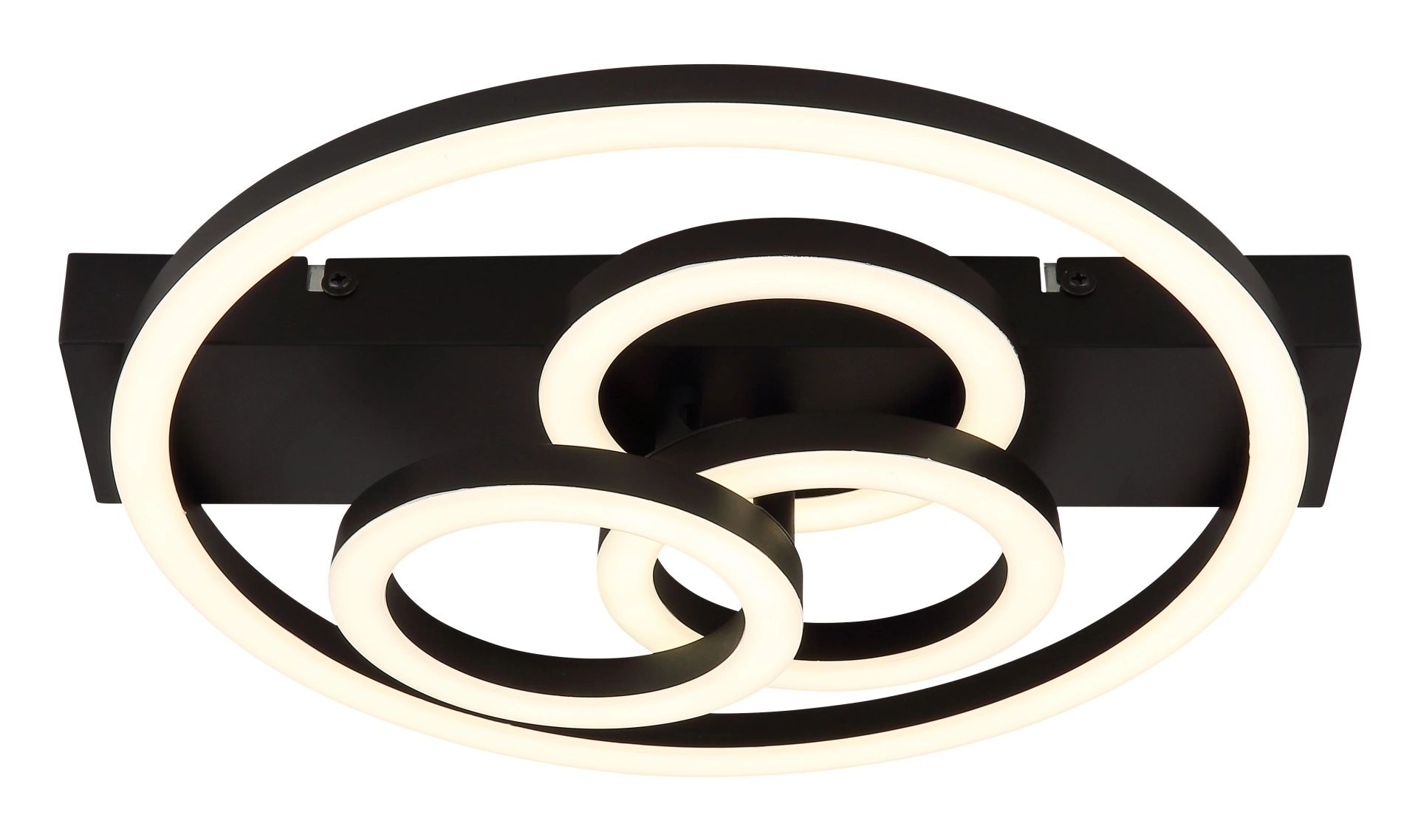 GLOBO LIGHTING LED Deckenleuchte »DARRYL I«, Leuchtmittel LED-Modul | LED fest integriert, Deckenlampe, rund, Wohnzimmer, Schlafzimmer