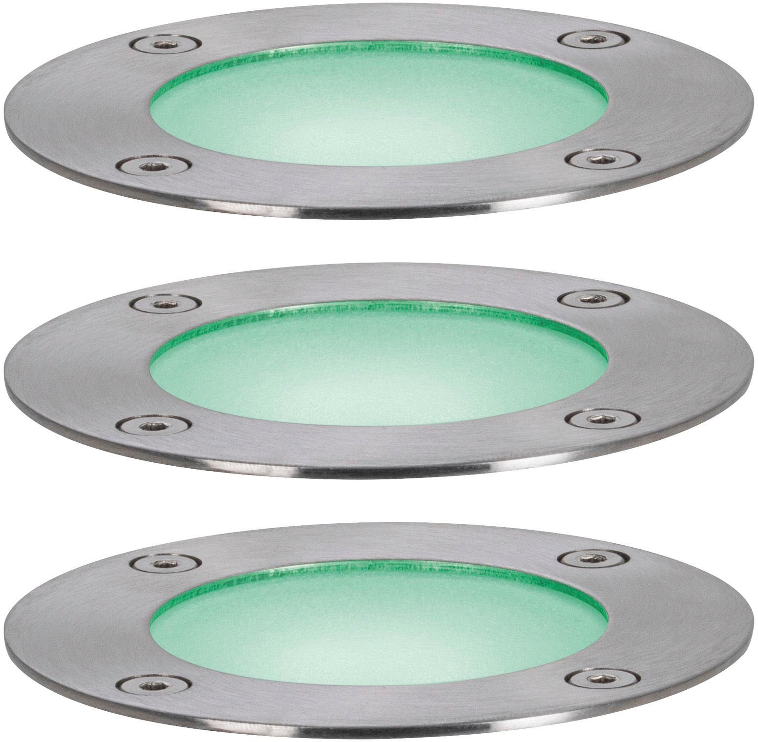 Paulmann LED Einbauleuchte »Plug & Shine«, 3 flammig, Leuchtmittel LED-Modul | LED fest integriert, LED-Modul, IP65 RGBW 24V ZigBee