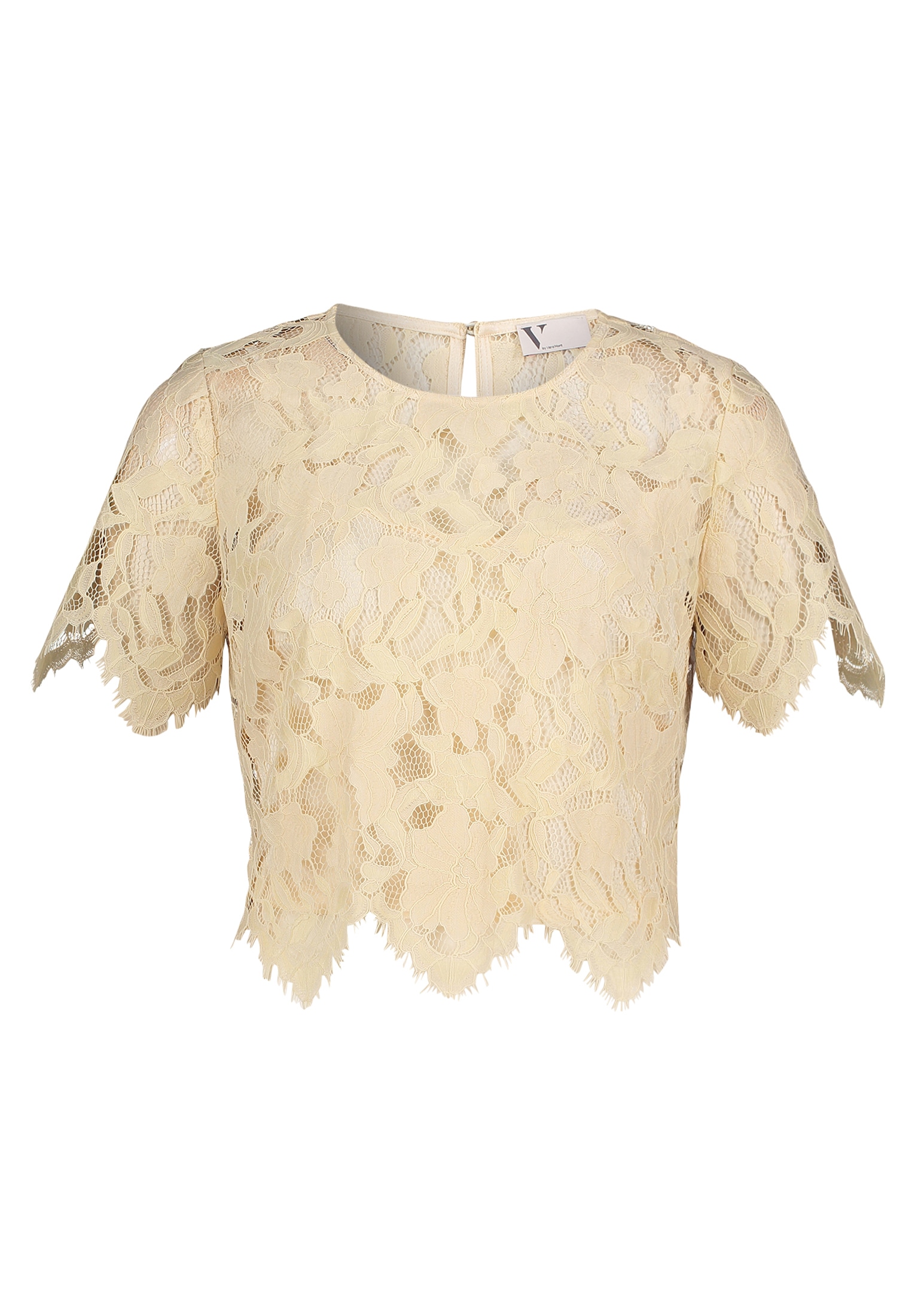 Vera Mont Spitzenbluse »Damen kurzarm«