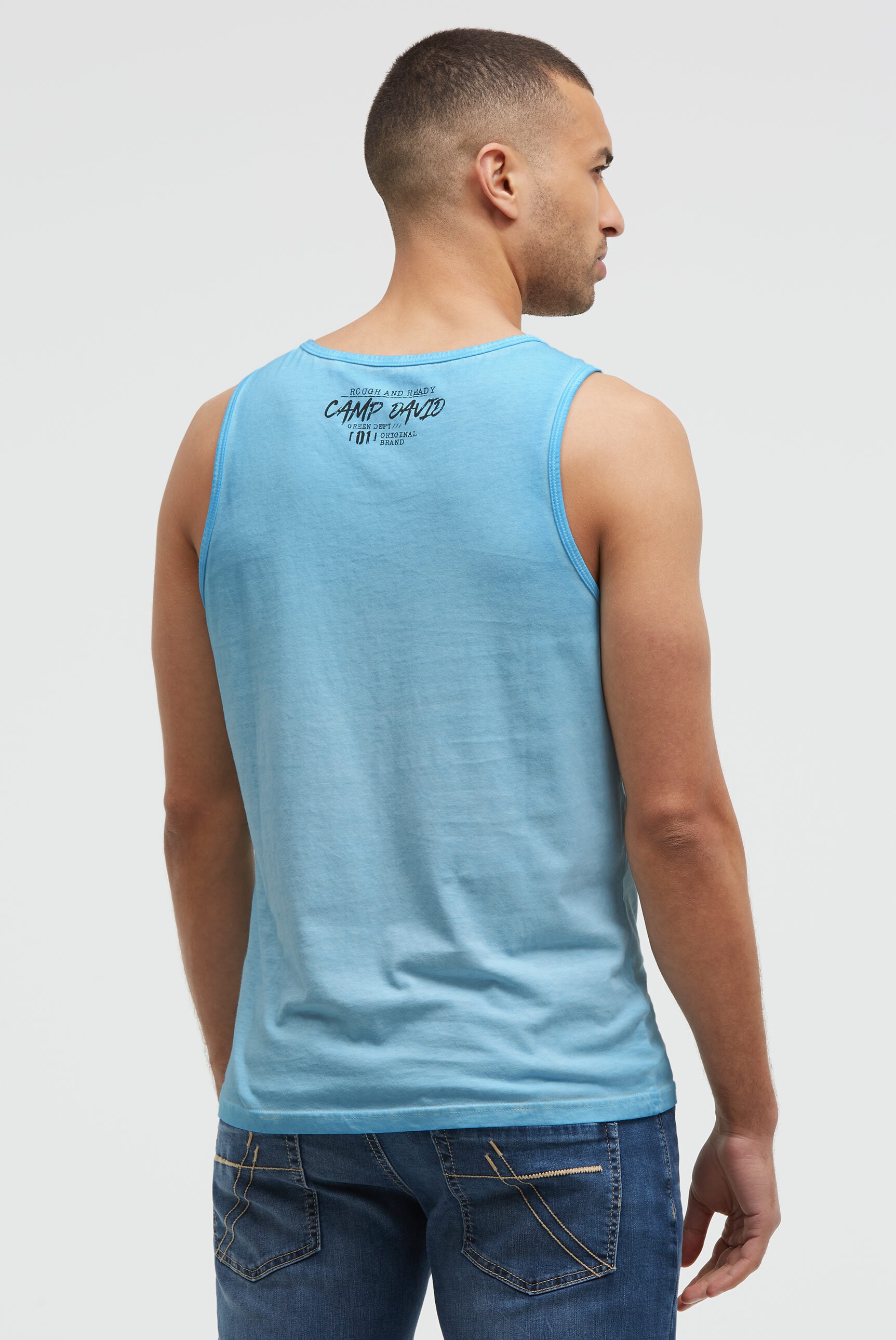 CAMP DAVID Tanktop aus Baumwolle