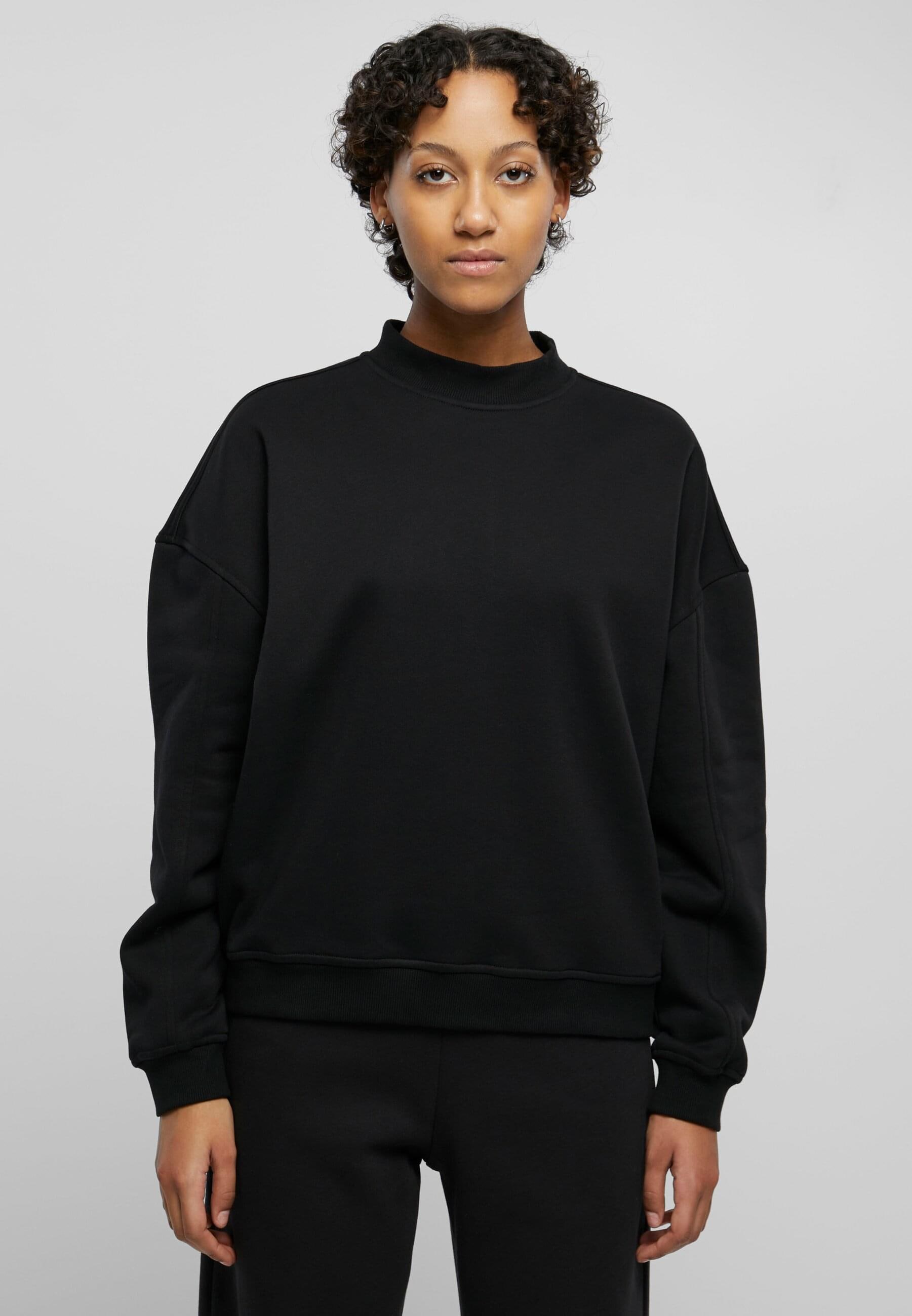 URBAN CLASSICS Sweater »Urban Classics Damen Ladies Oversized Organic Crewneck«