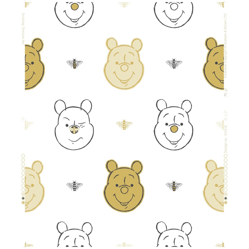 Disney Papiertapete »Winnie the Pooh«