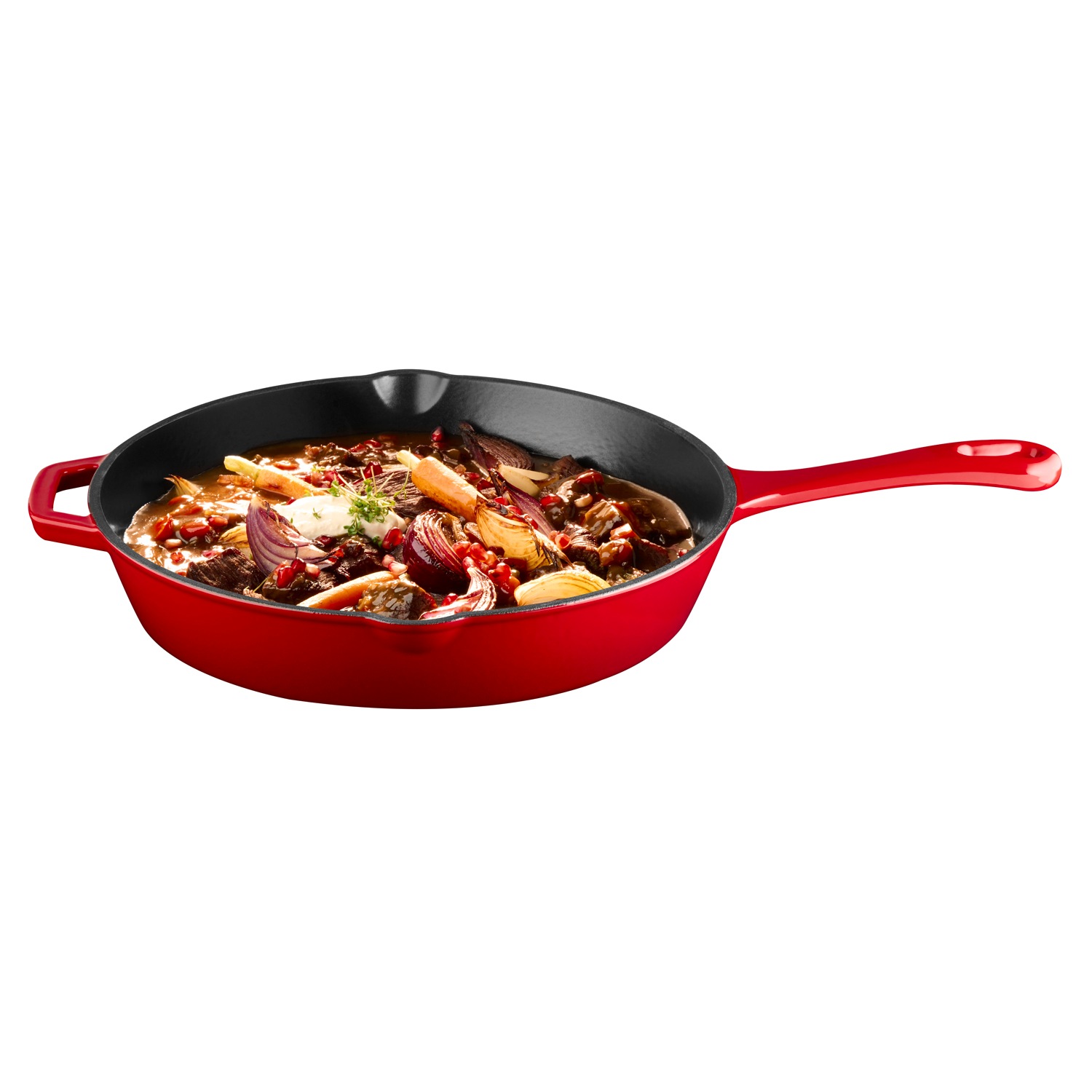 APS Servierpfanne "Gusseisen -5 STARS- emailliert" Gusseisen 1 tlg. Ø 29 cm, 2 l