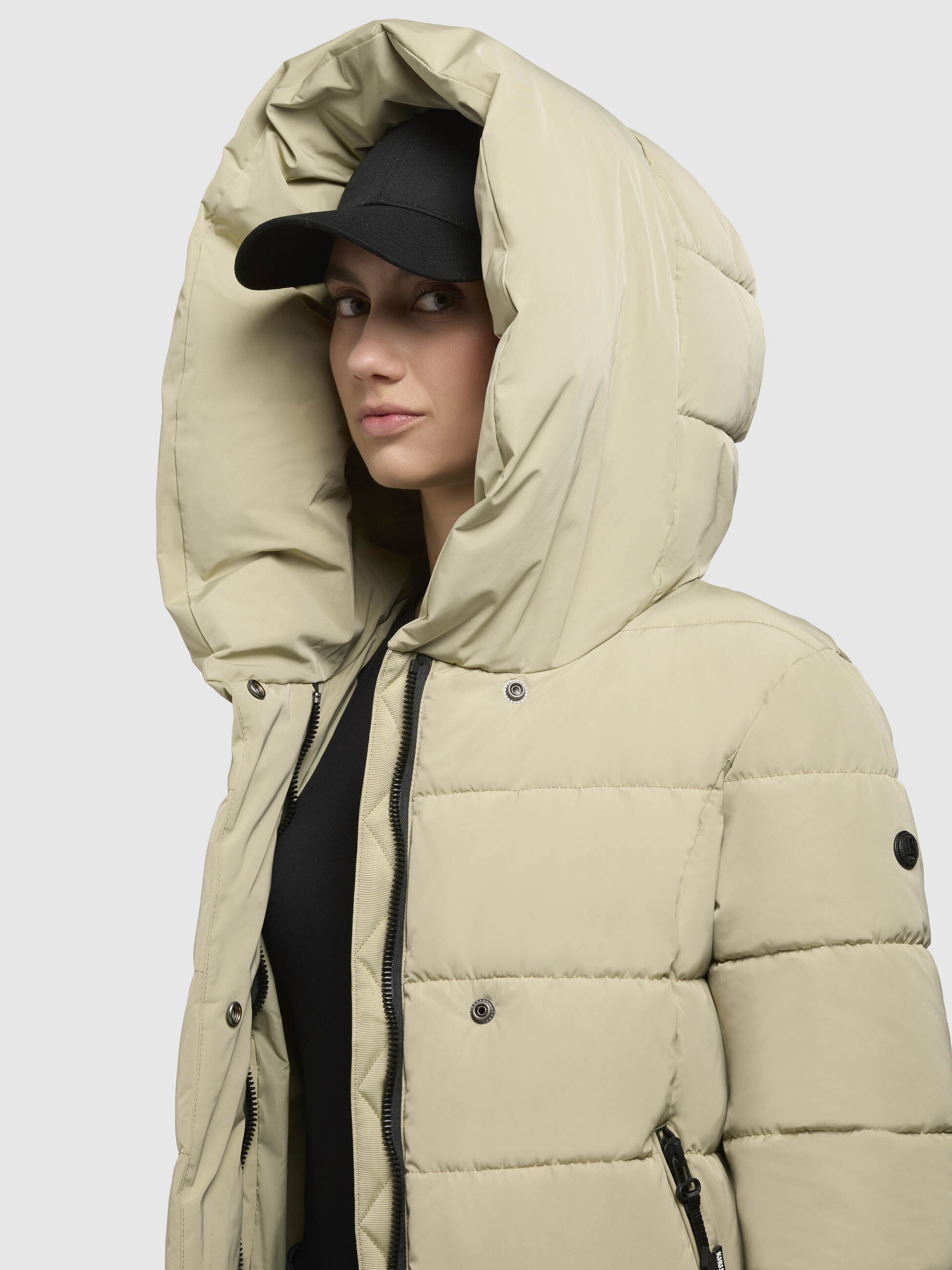 khujo Steppjacke »CAMEA«, mit Kapuze