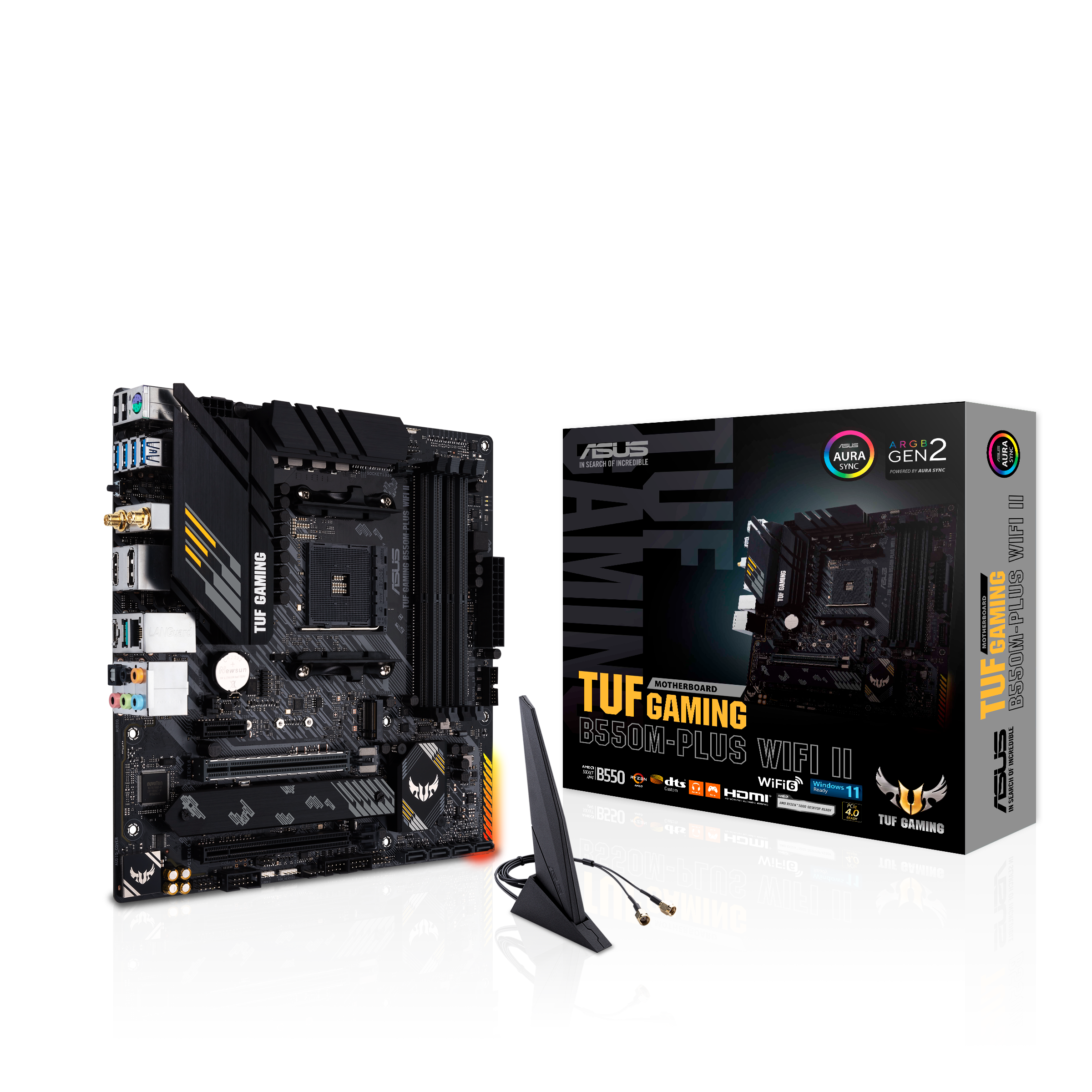 Asus Mainboard »TUF GAMING B550M-PLUS WIFI II«