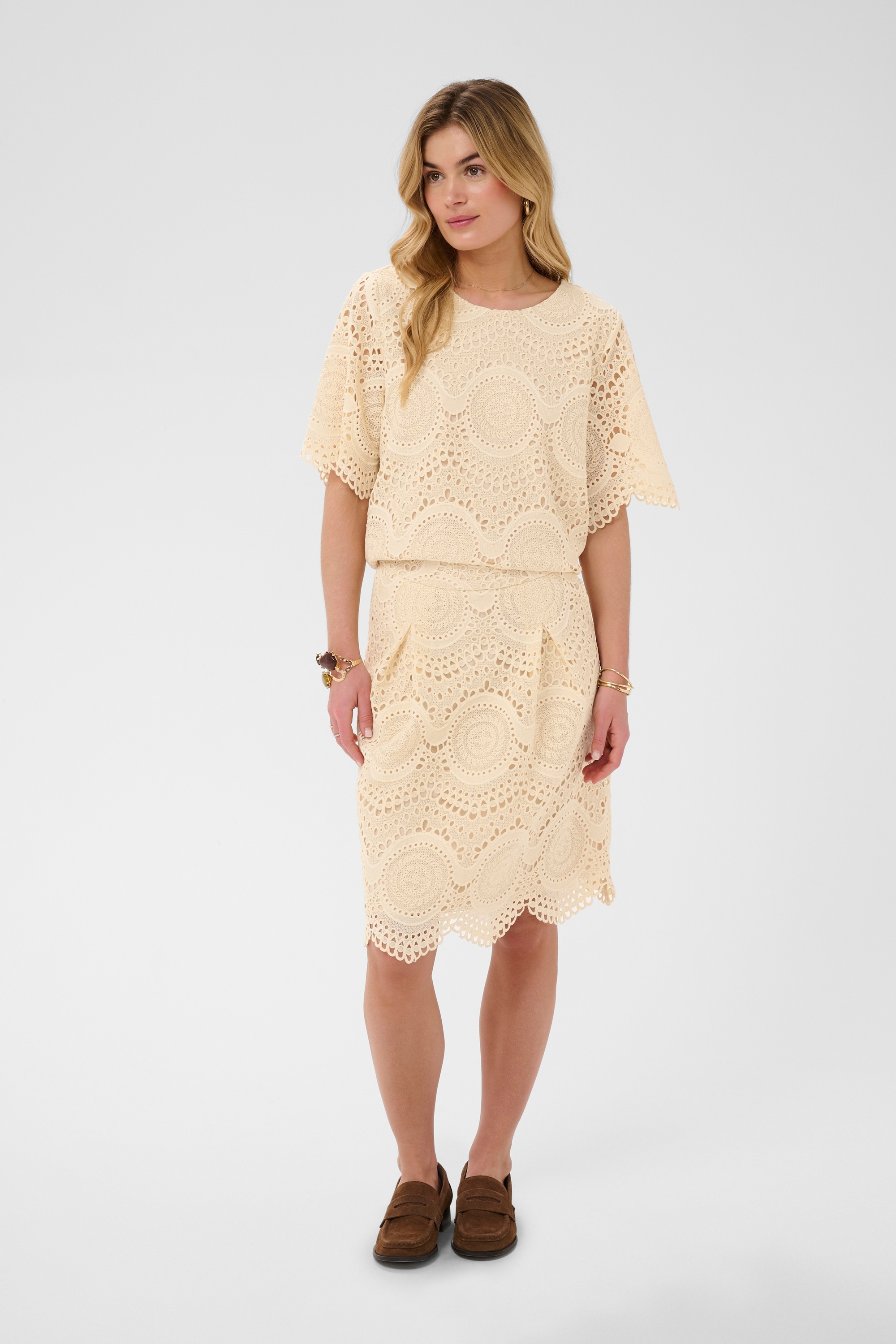 Cream Midirock »Damen Rock CRBaja«