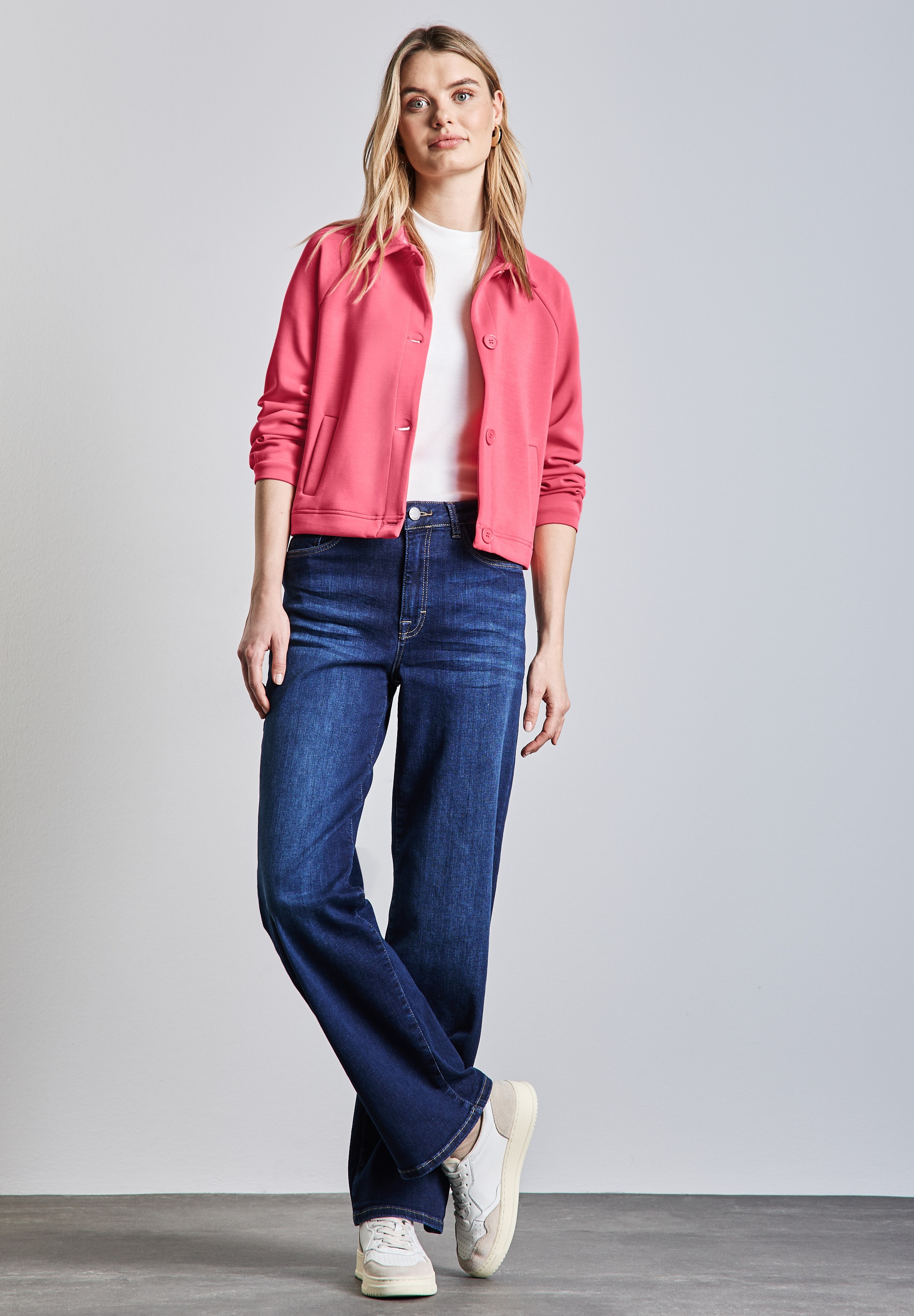 STREET ONE Cardigan, im kurzen Schnitt