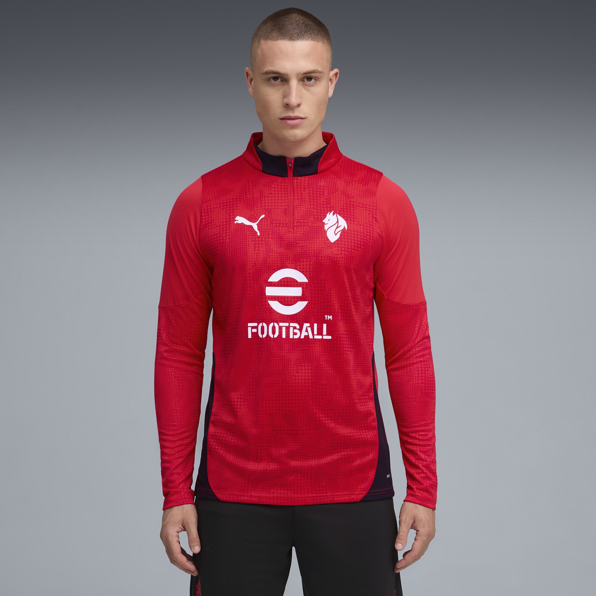 PUMA T-Shirt "AC Milan 25/26 Trainingstop Herren" günstig online kaufen