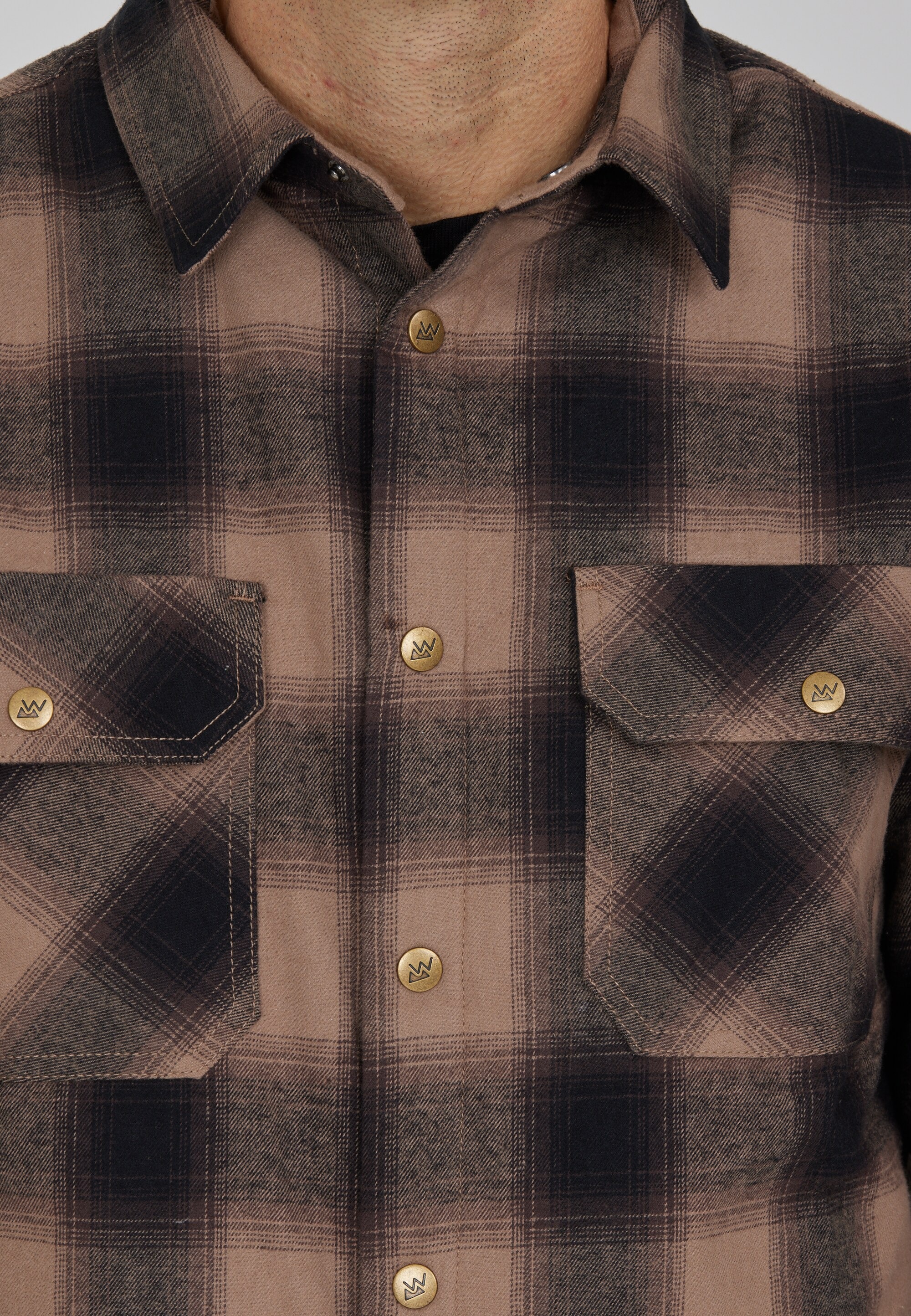 WHISTLER Fleeceshirt »Quilted«, mit aufgesetzten Brusttaschen