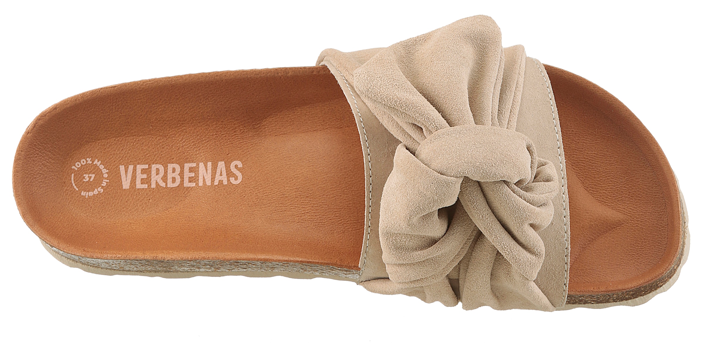 VERBENAS Pantolette »Roxy Roda«, Sommerschuh, Schlappen, Strandschuh zum Schlupfen