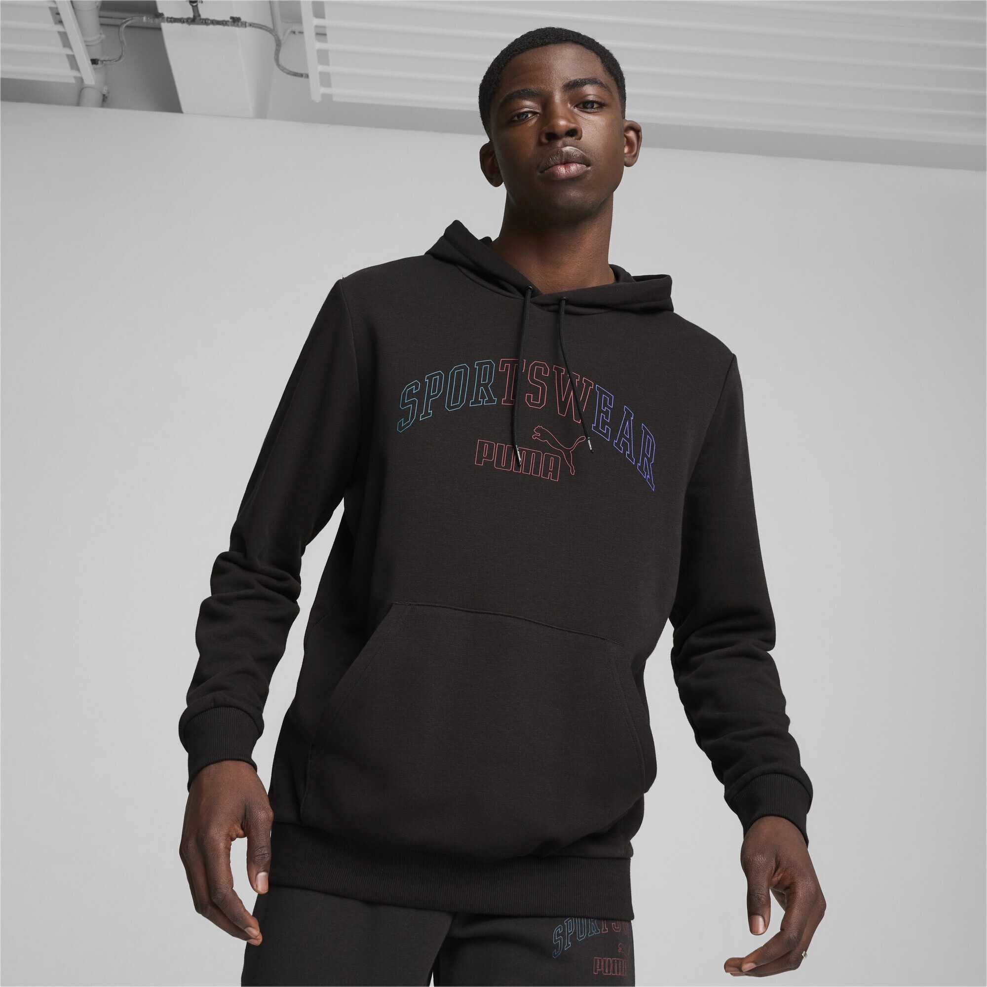 PUMA Hoodie »ESS+ LOGO LAB Hoodie Herren«