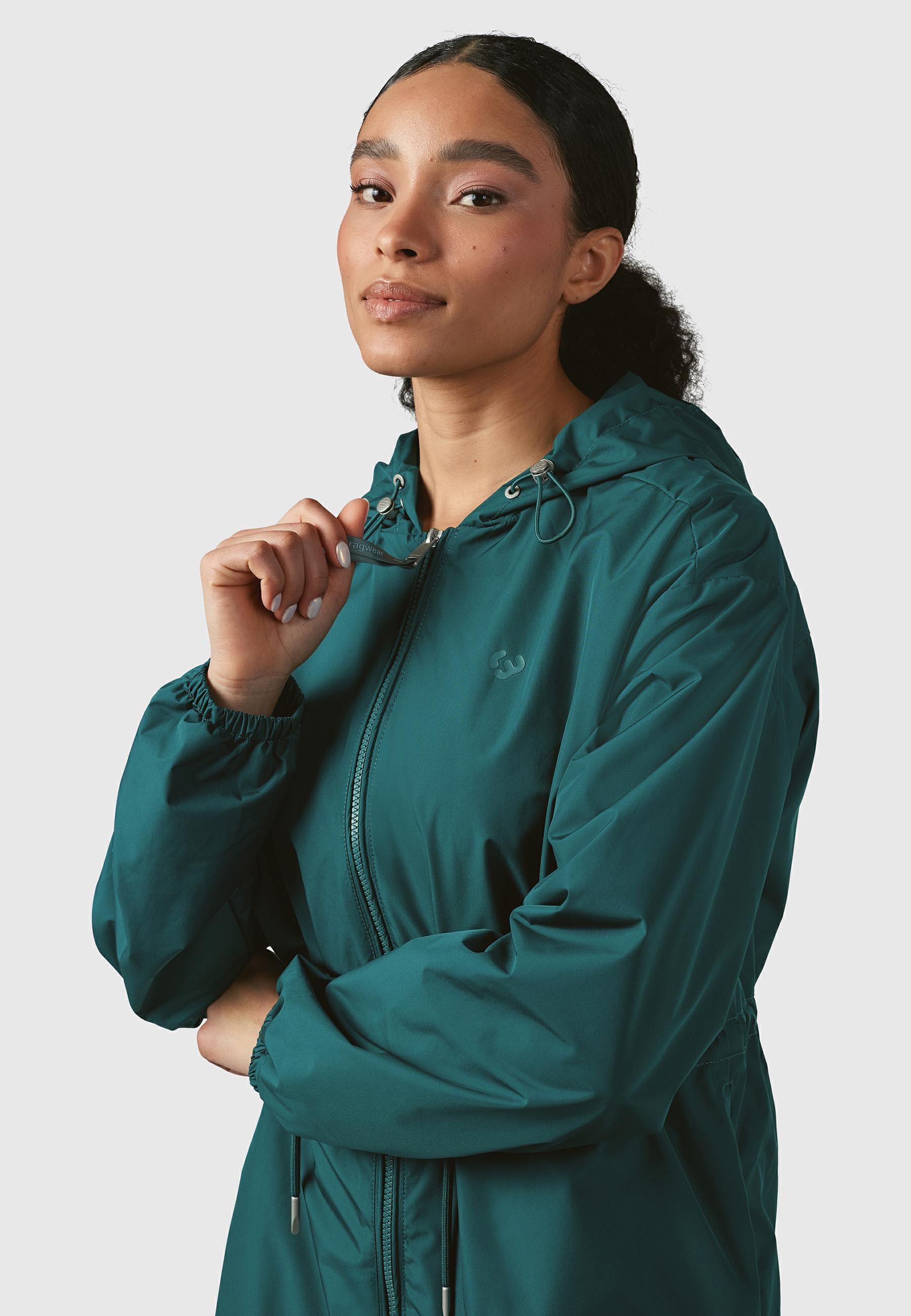 Ragwear Outdoorjacke »Monadissimo A YOUMODO«, mit Kapuze, Wasserdichte Übergangsjacke mit Kapuze