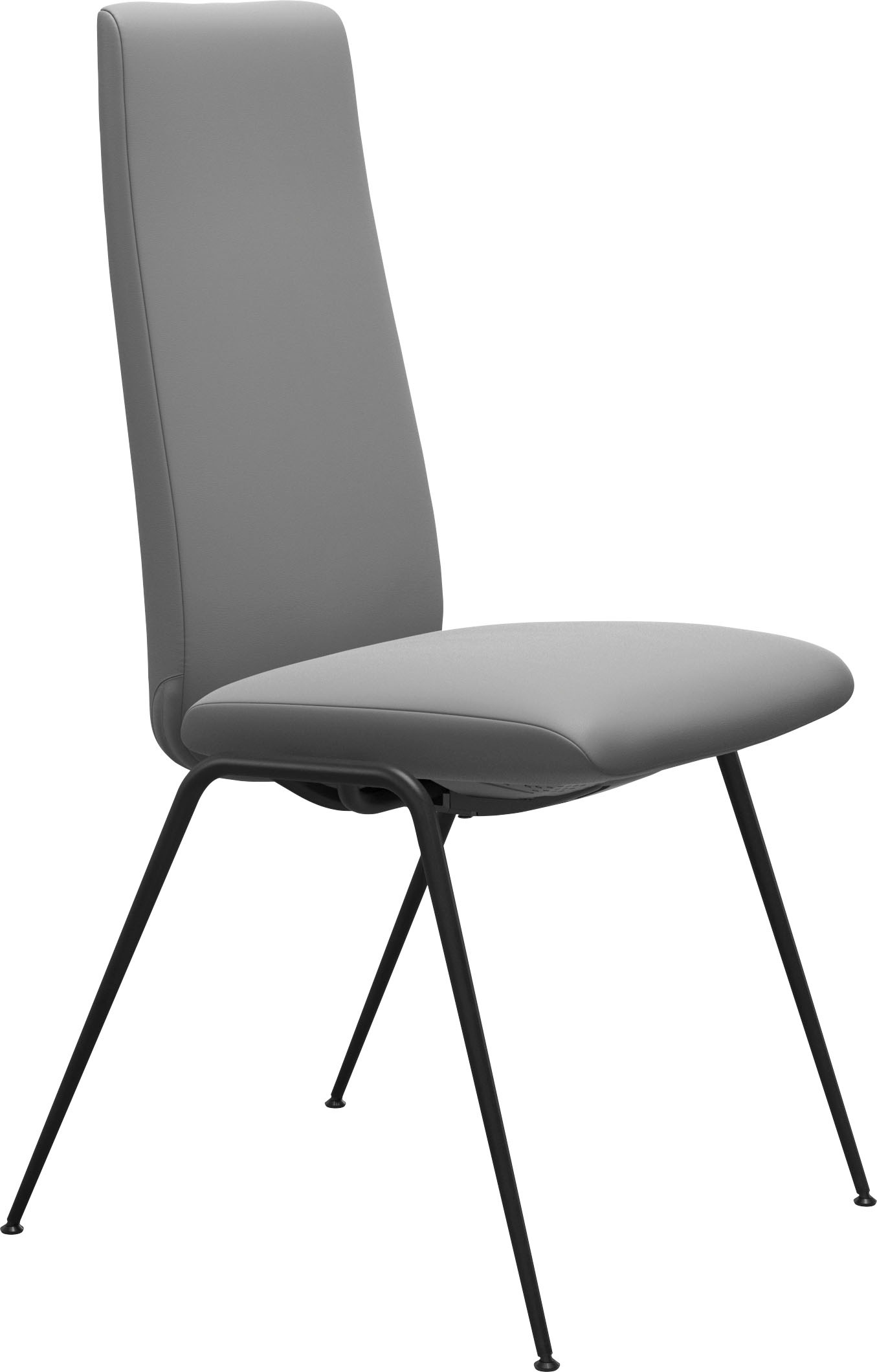 Stressless® Polsterstuhl »Laurel«, Leder BATICK, High Back, Größe M, mit Beinen aus Stahl in Schwarz matt