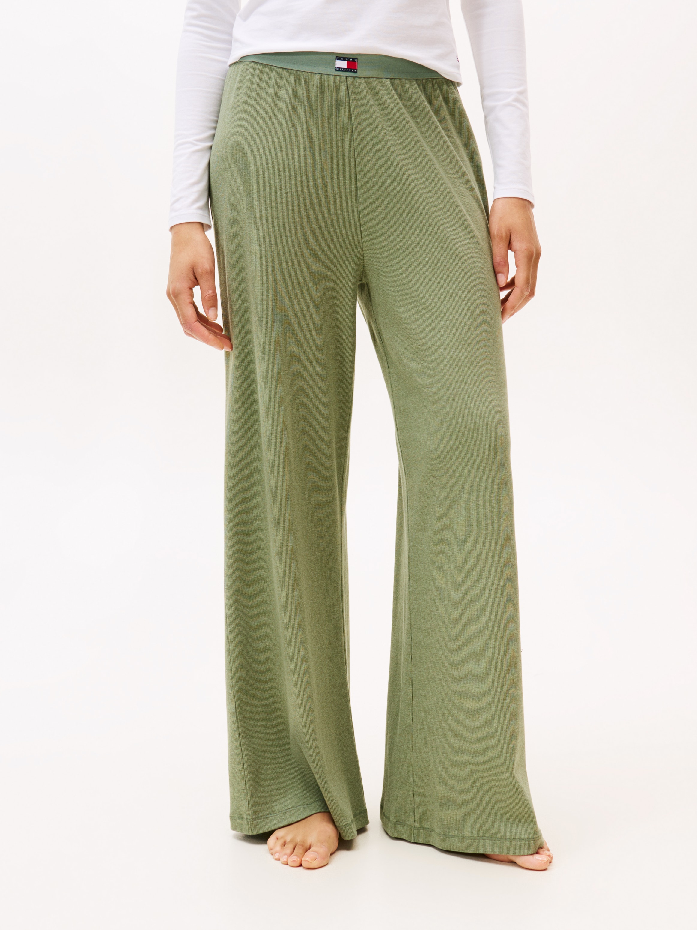 Tommy Hilfiger Underwear Homewearhose "RIB" elastischer Bund, weites Bein günstig online kaufen