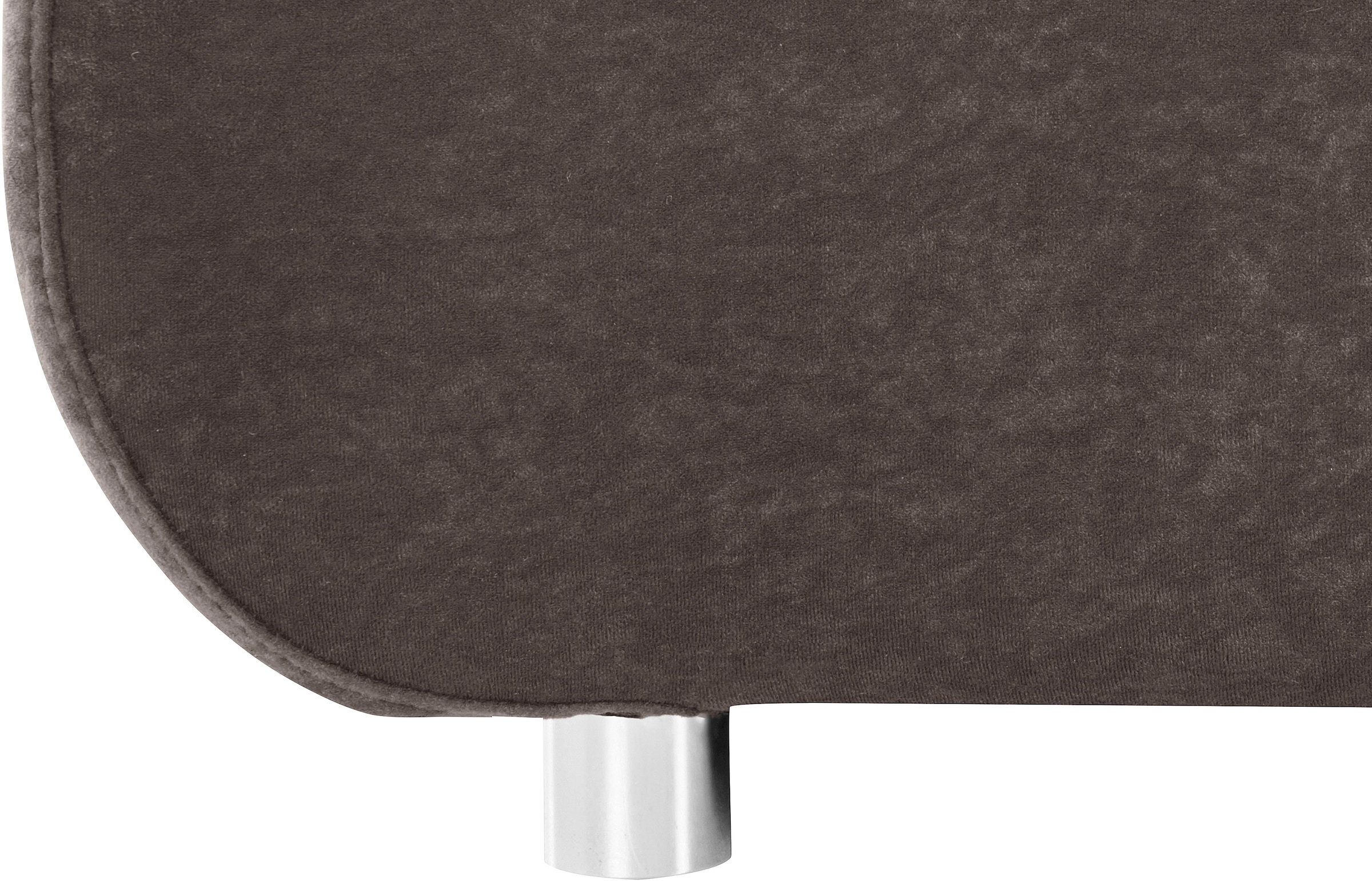 INOSIGN Ecksofa »Imola, elegant und modern, aktuelle Steppung im Sitz, bequem, L-Form«, frei im Raum stellbar, wahlweise mit Bettfunktion und Bettkasten