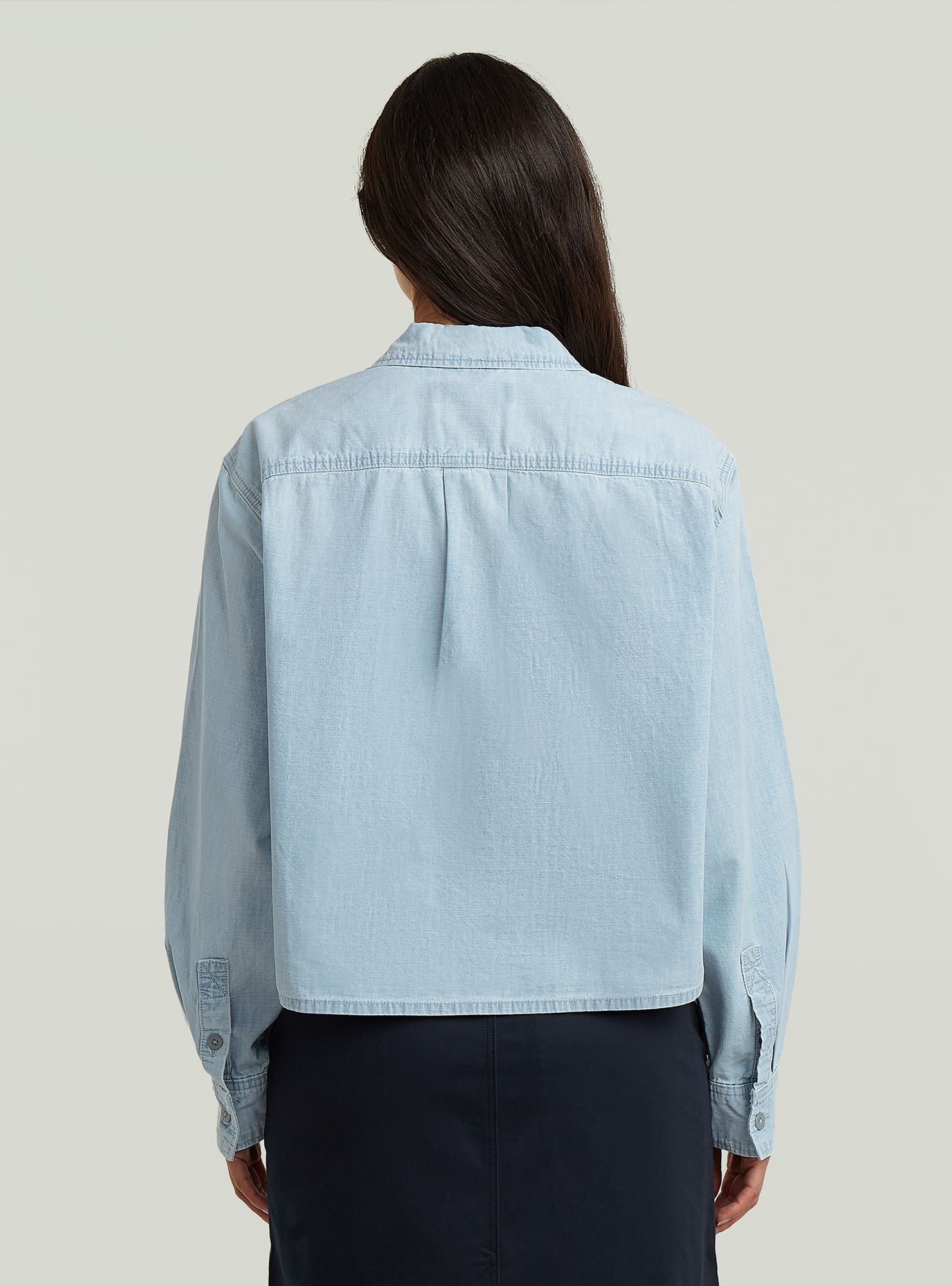G-STAR Langarmshirt »Resort Boxy Relaxed Shirt«