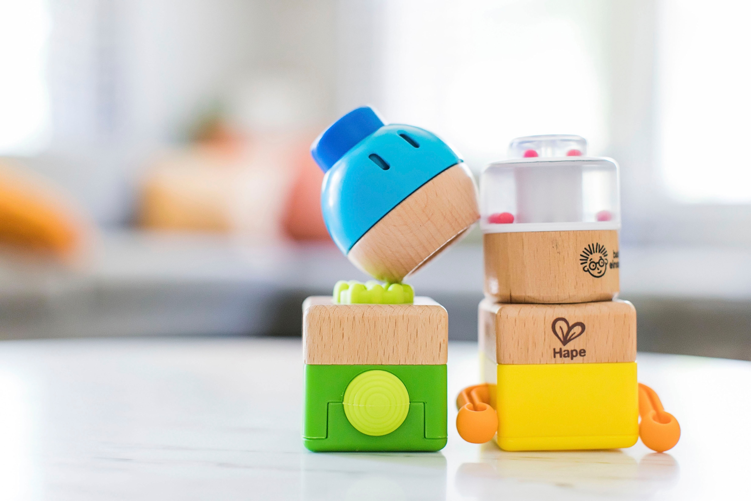 Hape Spielbauklötze »Baby Einstein, Vier verrückte Bausteine«, (4 St.)
