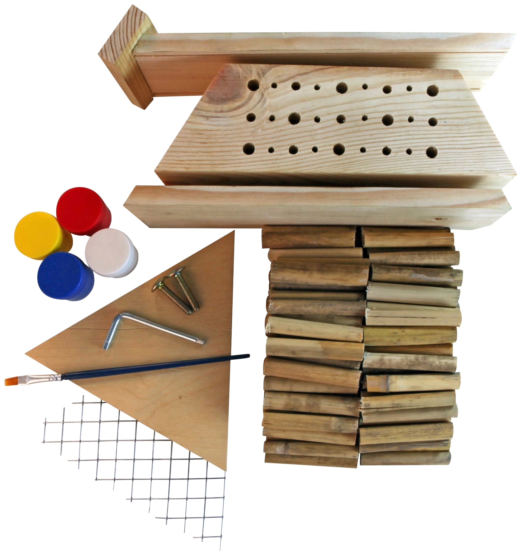 Windhager Insektenhotel »Bausatz Bee«, BxTxH: 16,5x10,5x27 cm