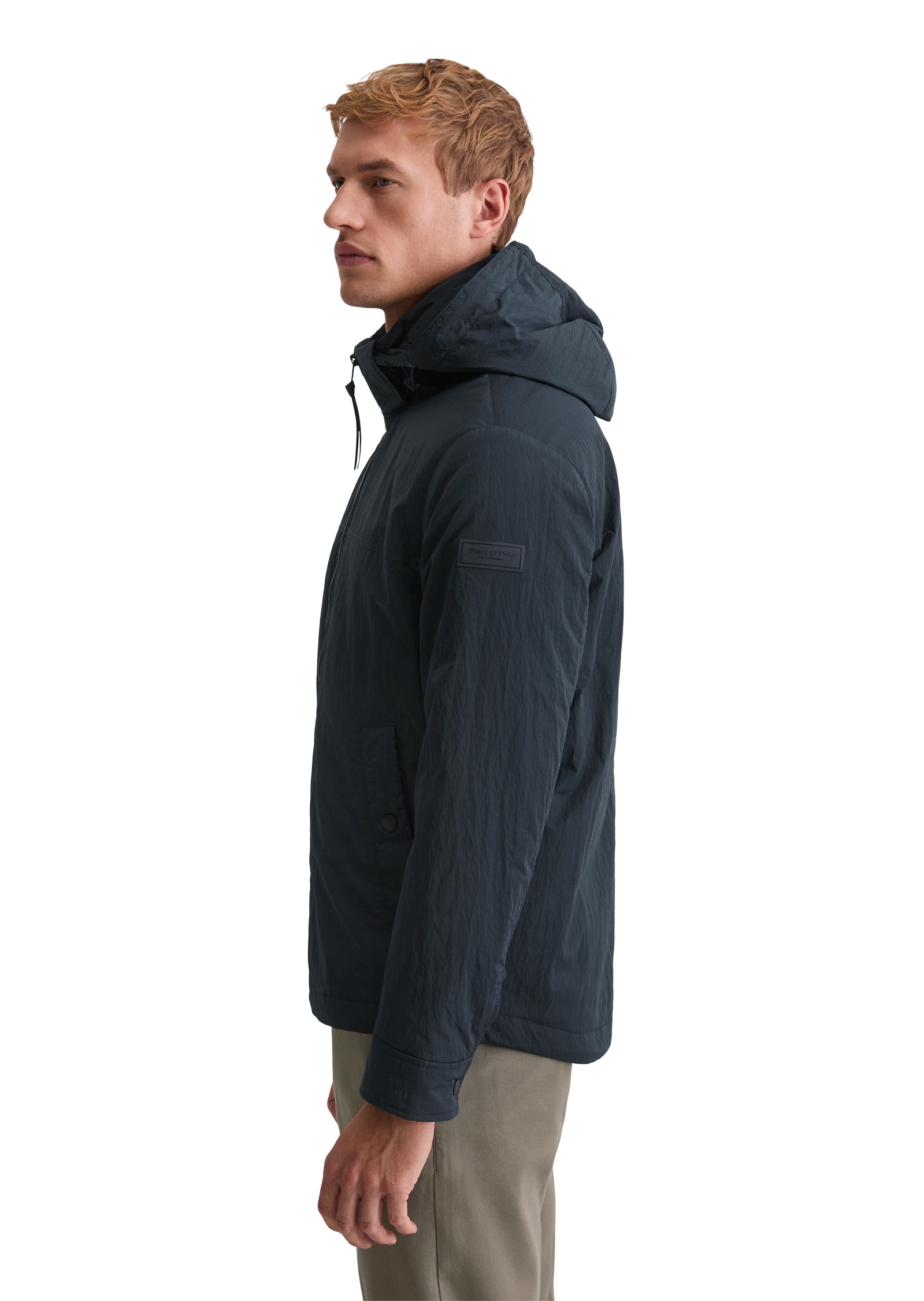 Marc O'Polo Outdoorjacke »mit abnehmbarer Kapuze« mit Kapuze