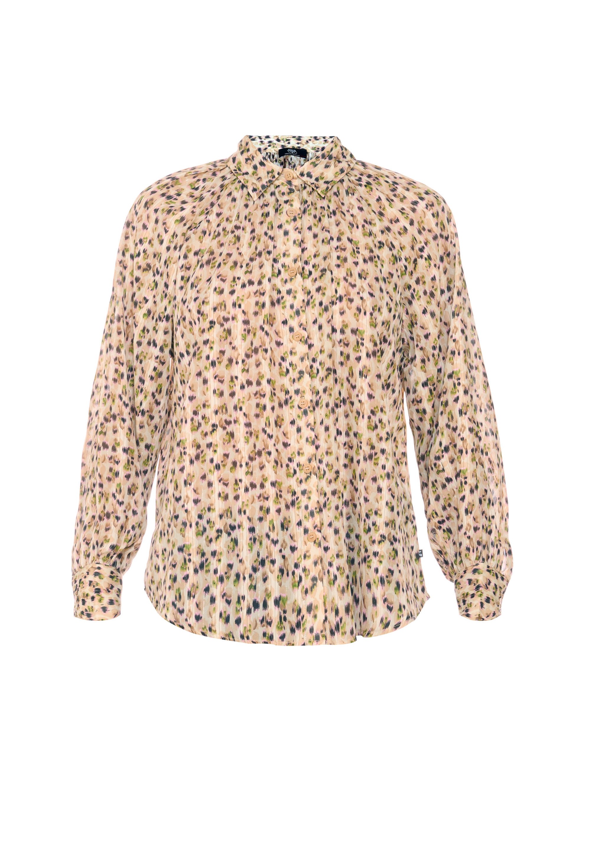 Le Temps Des Cerises Klassische Bluse »TALOU«, im angesagten Leo-Design