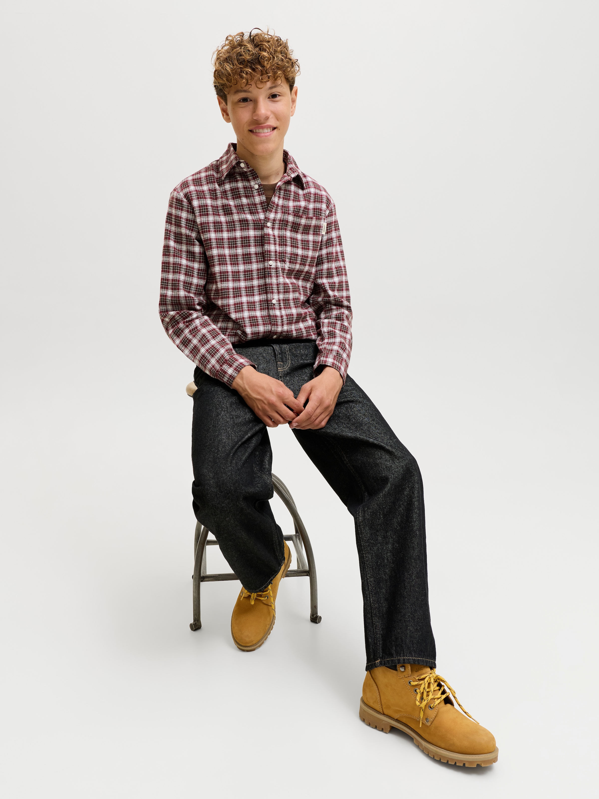 Jack & Jones Junior Relax-fit-Jeans »JJIALEX JJORIGINAL AKM 368 SN JNR« Baumwolle, relaxed fit