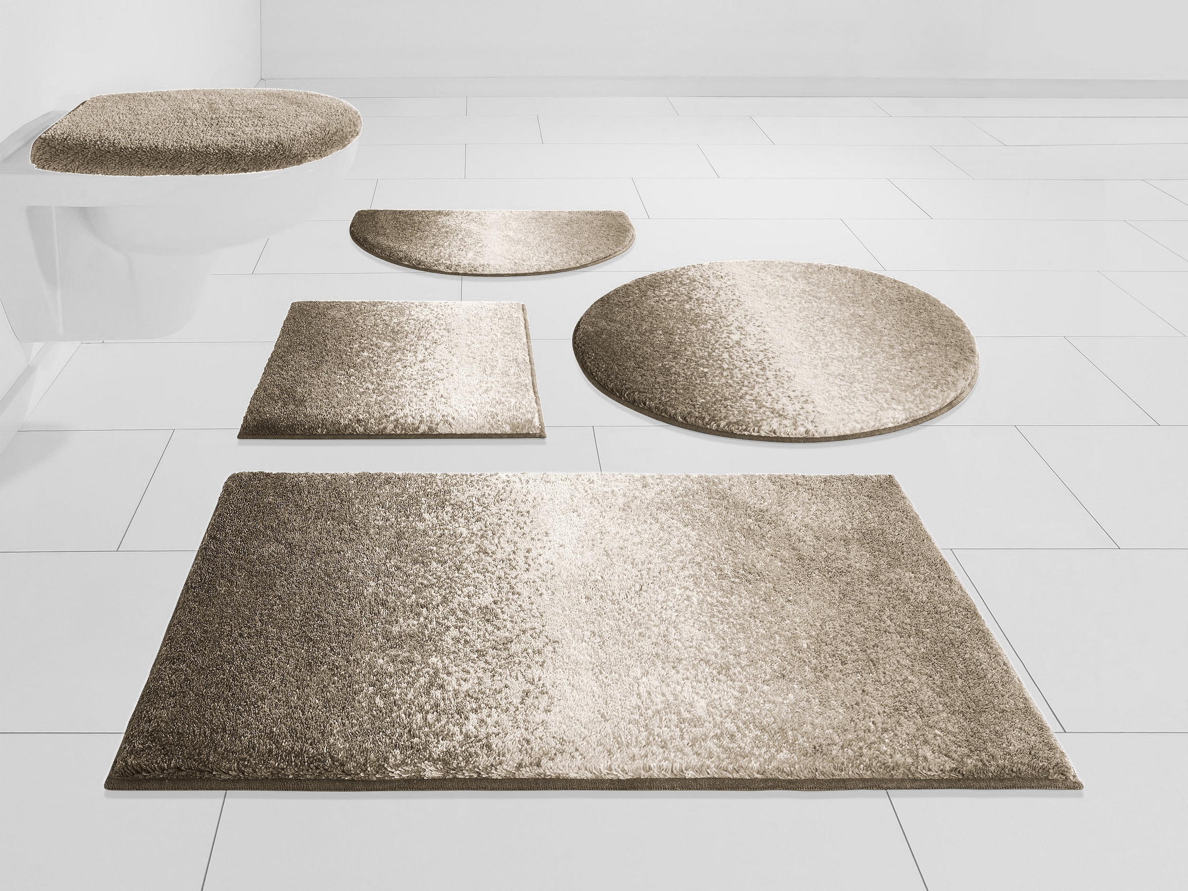 Grund Badematte "Mistral" Höhe 20 mm rutschhemmend beschichtet fußbodenheiz günstig online kaufen