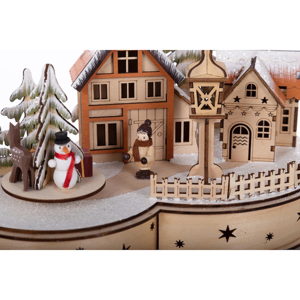 Myflair Möbel & Accessoires Weihnachtsdorf »Winterlandschaft, Weihnachtsdeko«