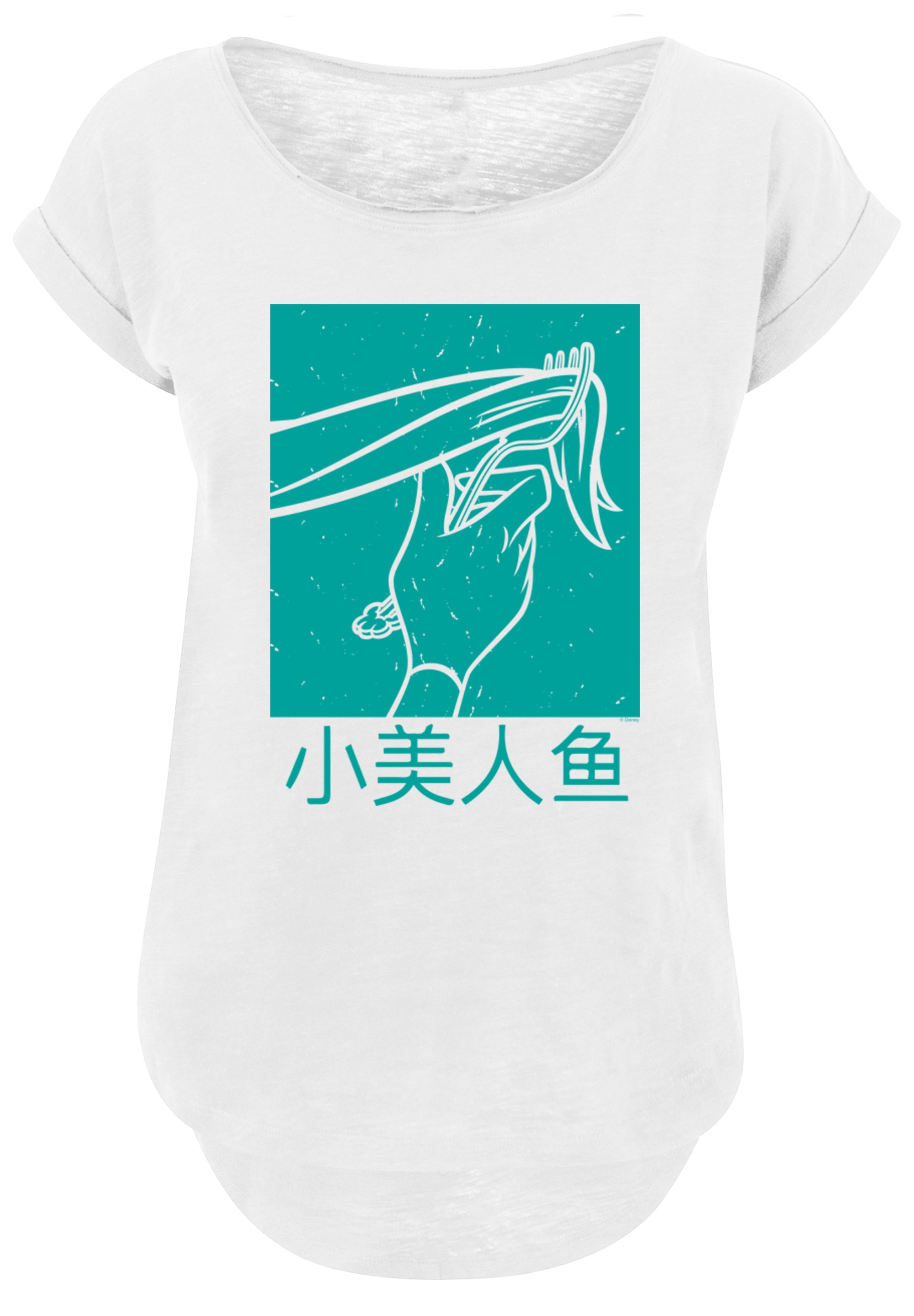 F4NT4STIC T-Shirt »Disney Arielle Arielle Hair Stroke«, Print