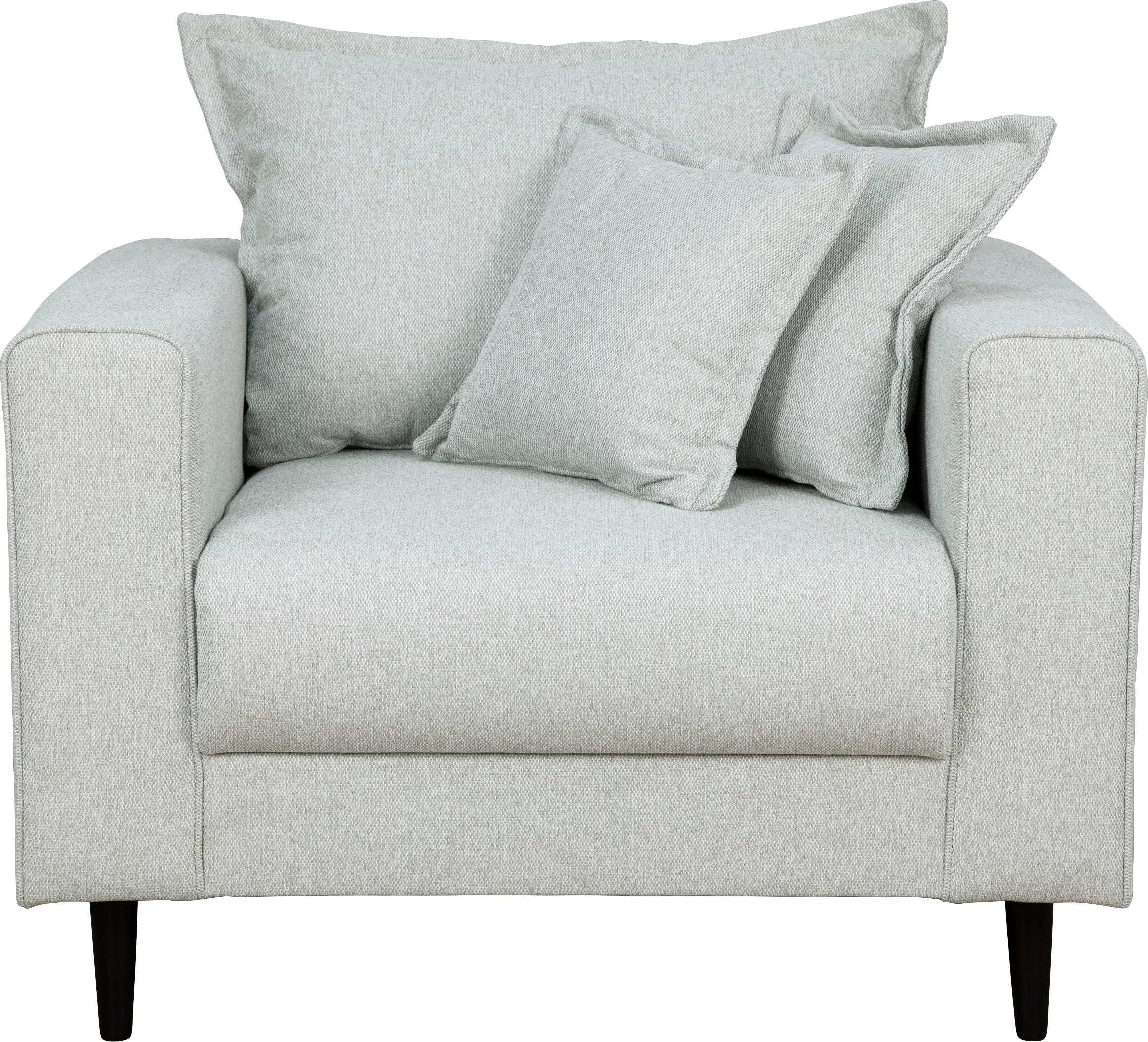 Home affaire Sessel "VEYRAS Loungesessel, Maße B/T/H: 95/84/76 cm", mit Wel günstig online kaufen