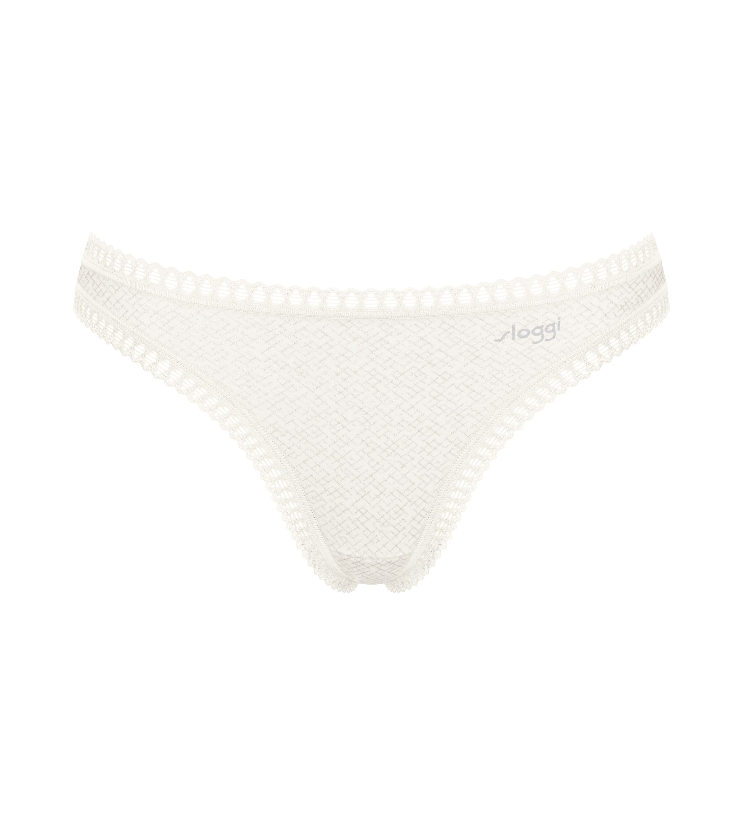 sloggi String »GO Crush« dehnbare Spitzendetails, Multipack, Cotton-Mix, bequem