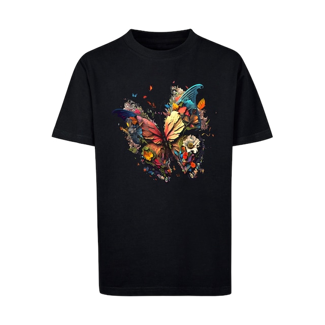 F4NT4STIC T-Shirt »Schmetterling Bunt«, Keine Angabe online kaufen | BAUR